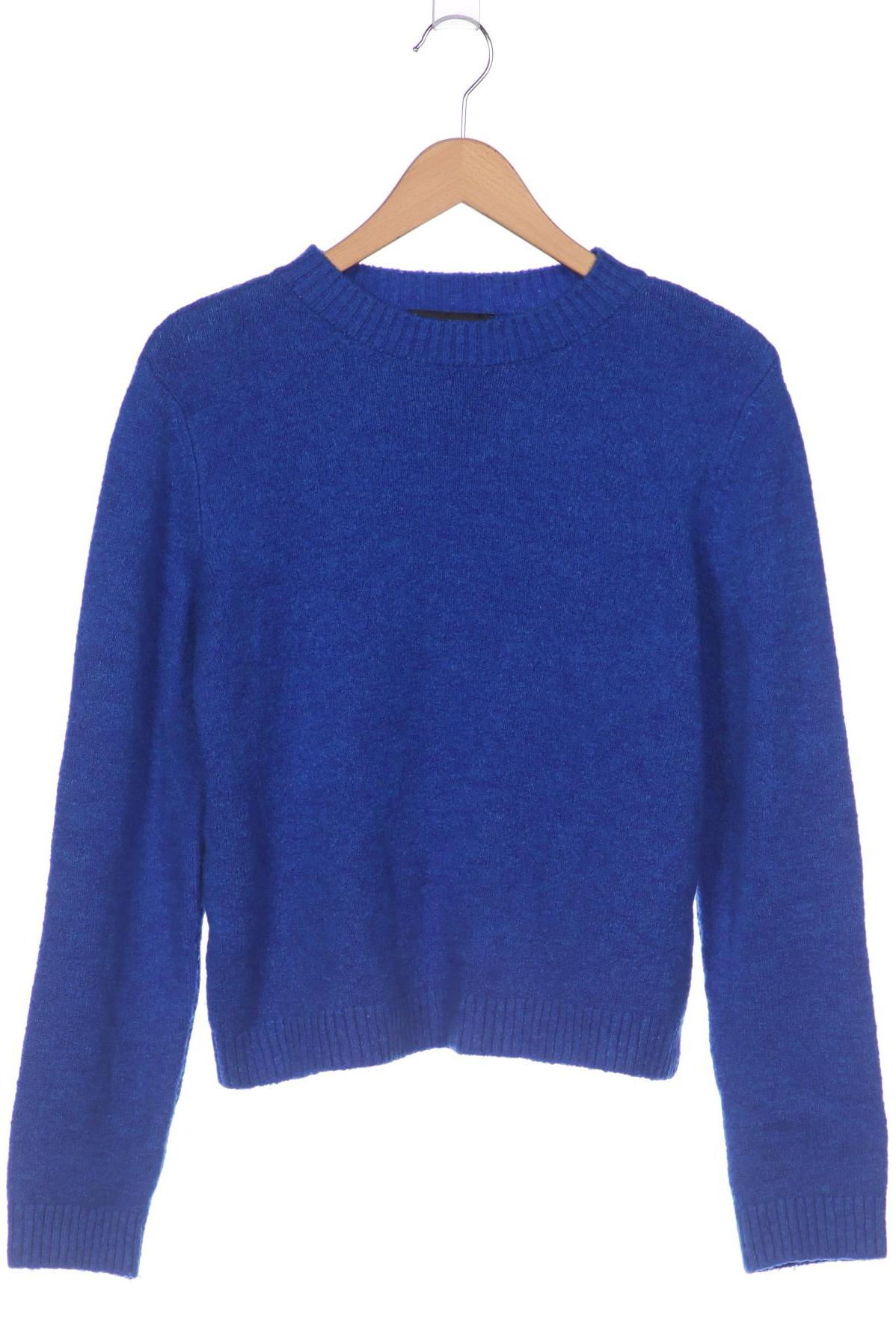 

Mango Damen Pullover, blau, Gr. 42