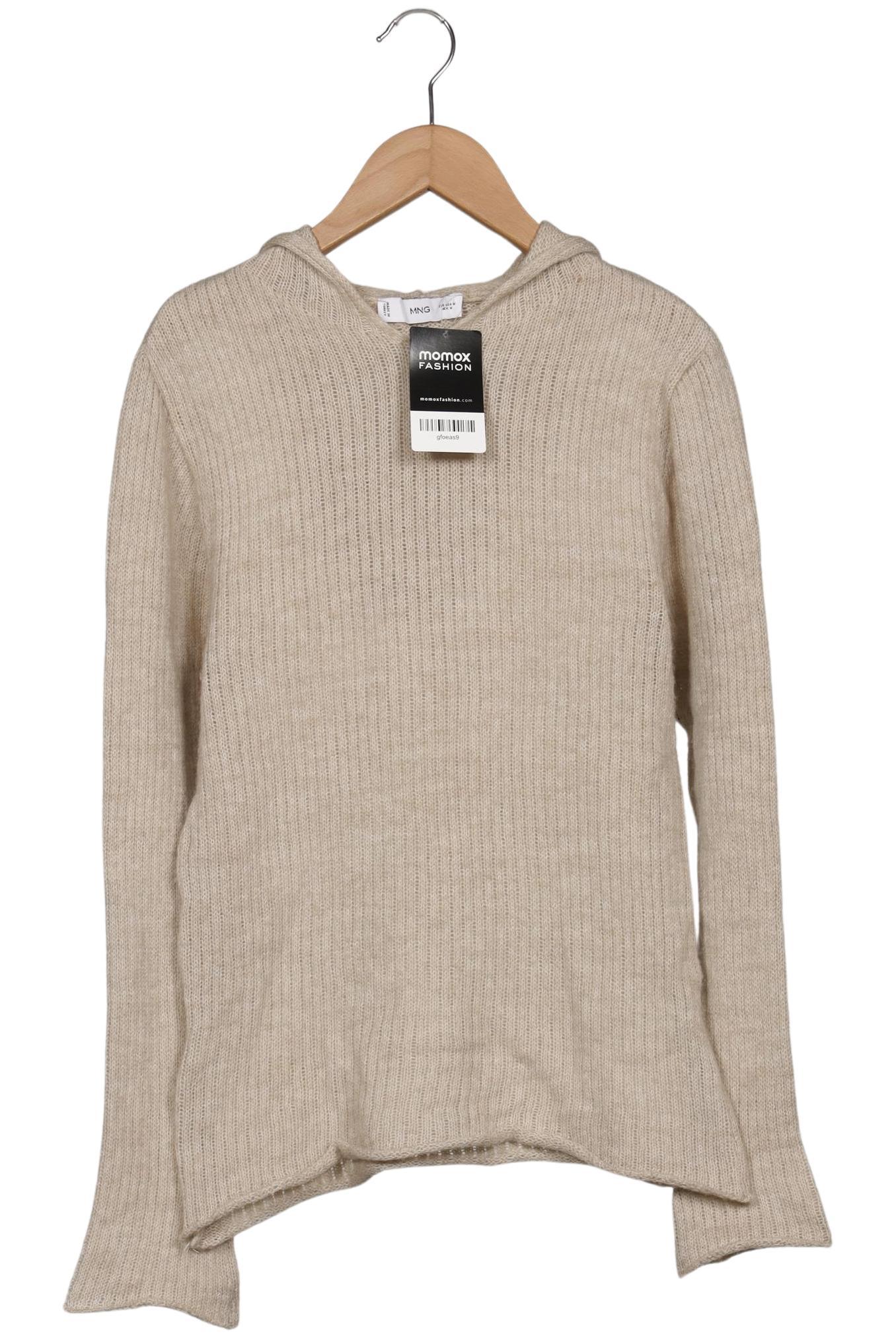 

Mango Damen Pullover, beige, Gr. 38