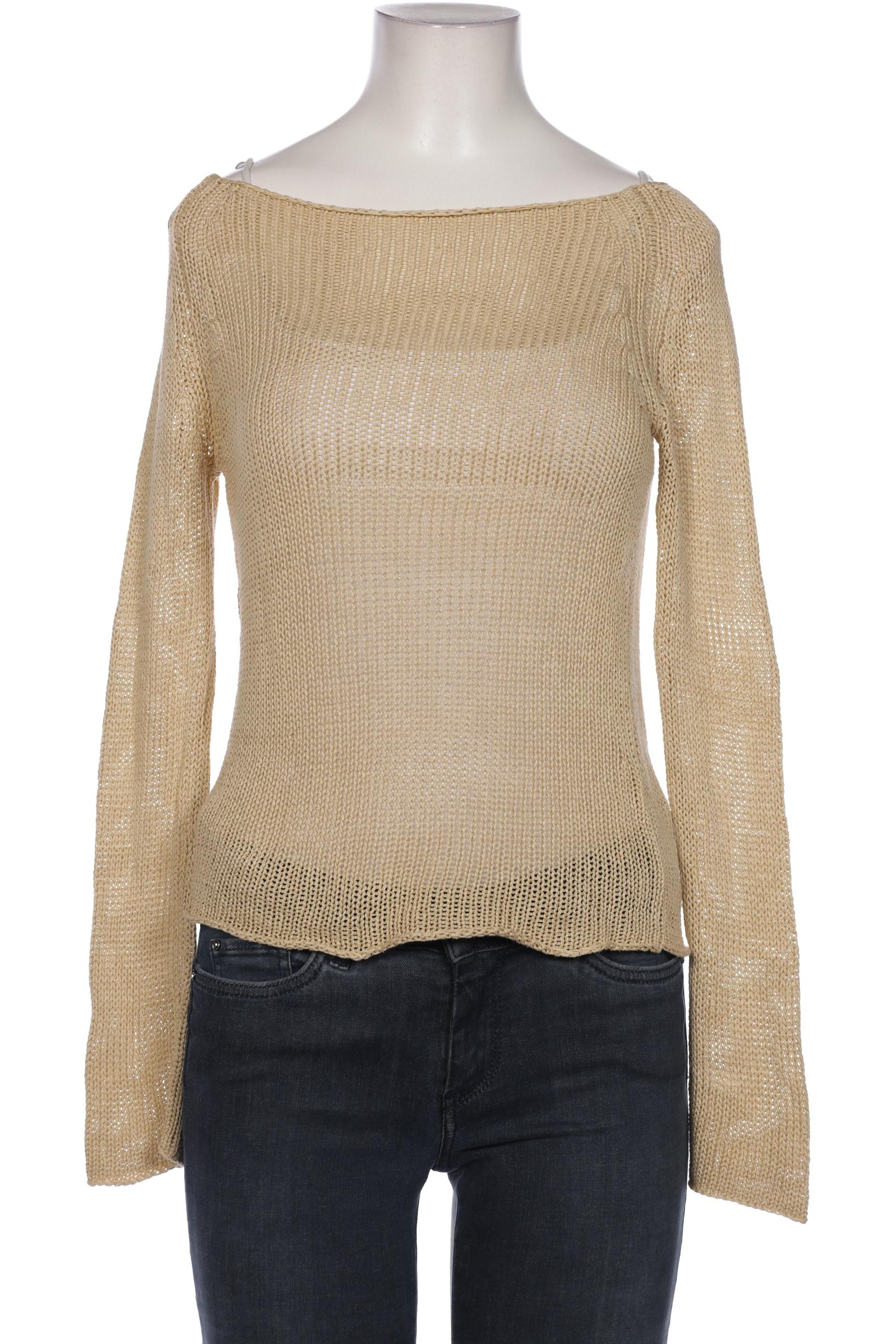 

Mango Damen Pullover, beige, Gr. 34