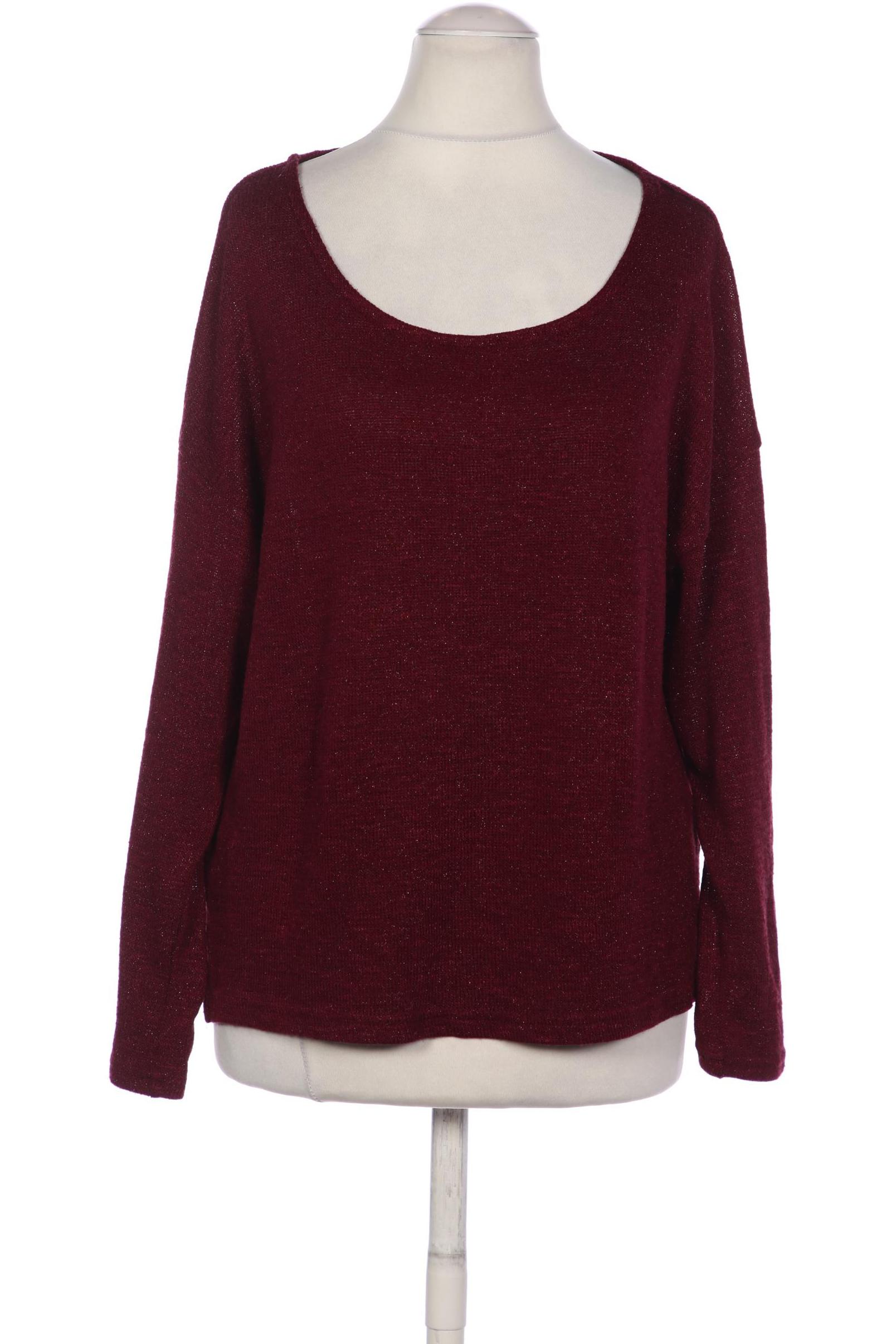 

Mango Damen Pullover, bordeaux, Gr. 34