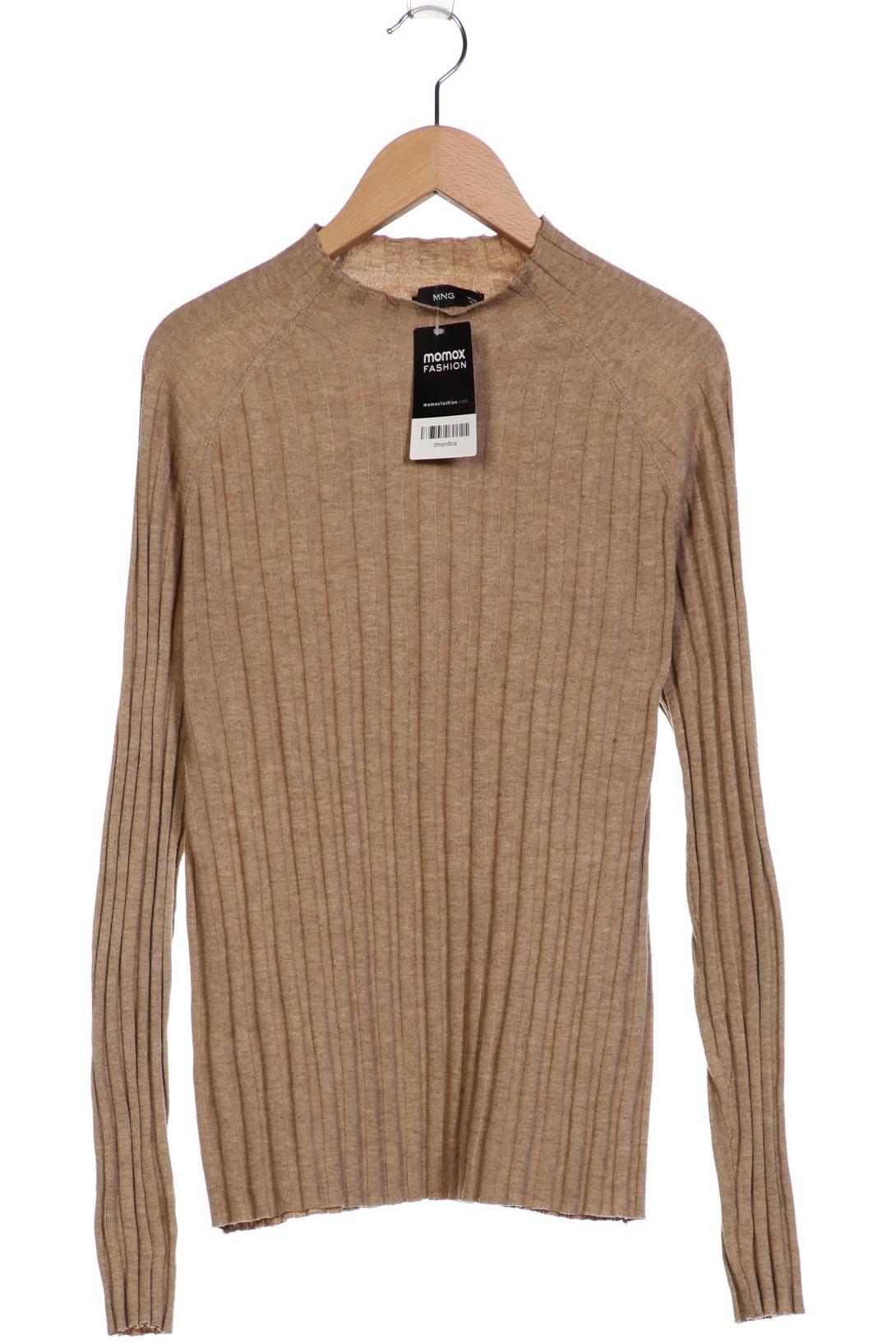

Mango Damen Pullover, beige, Gr. 42