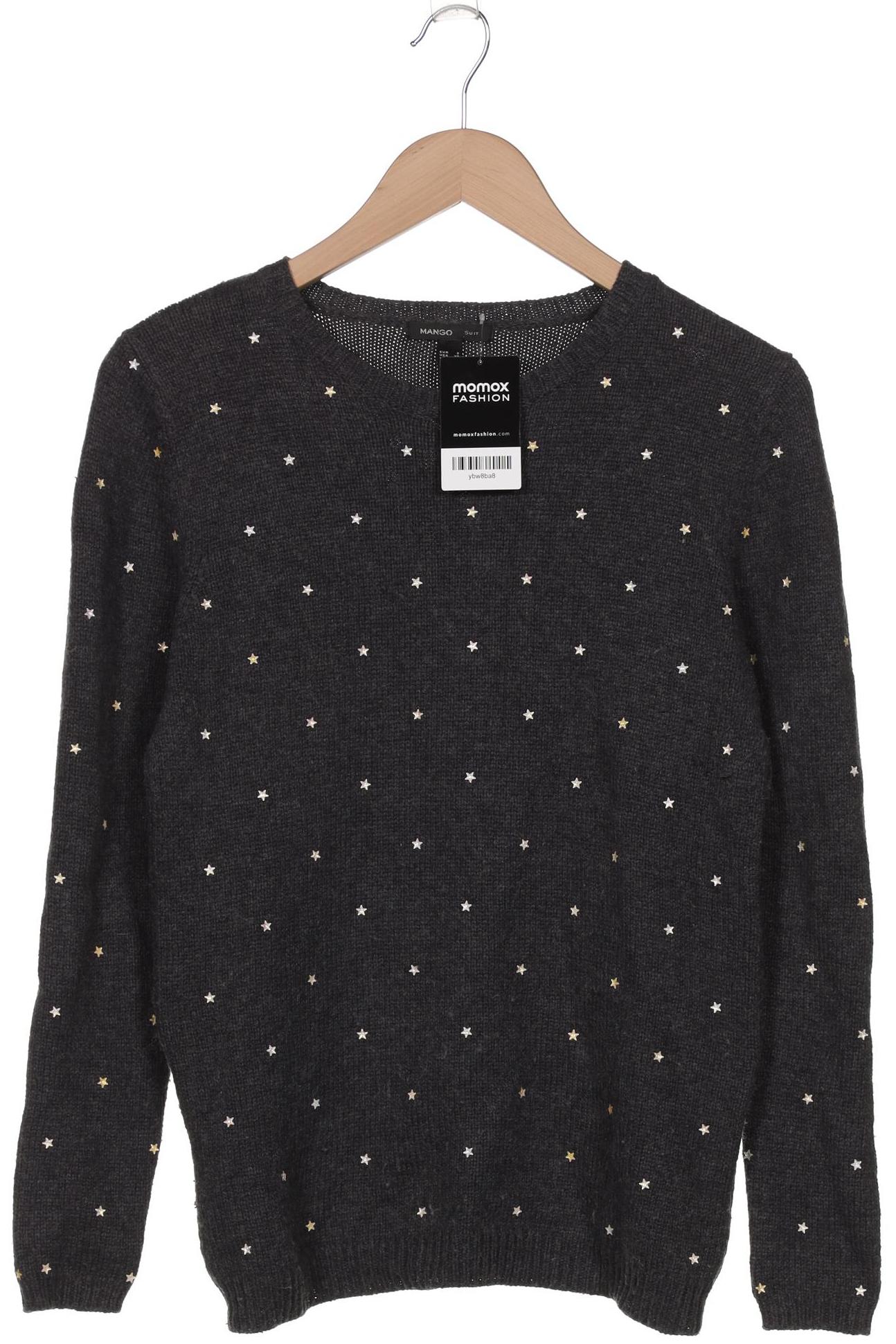 

Mango Damen Pullover, grau, Gr. 36