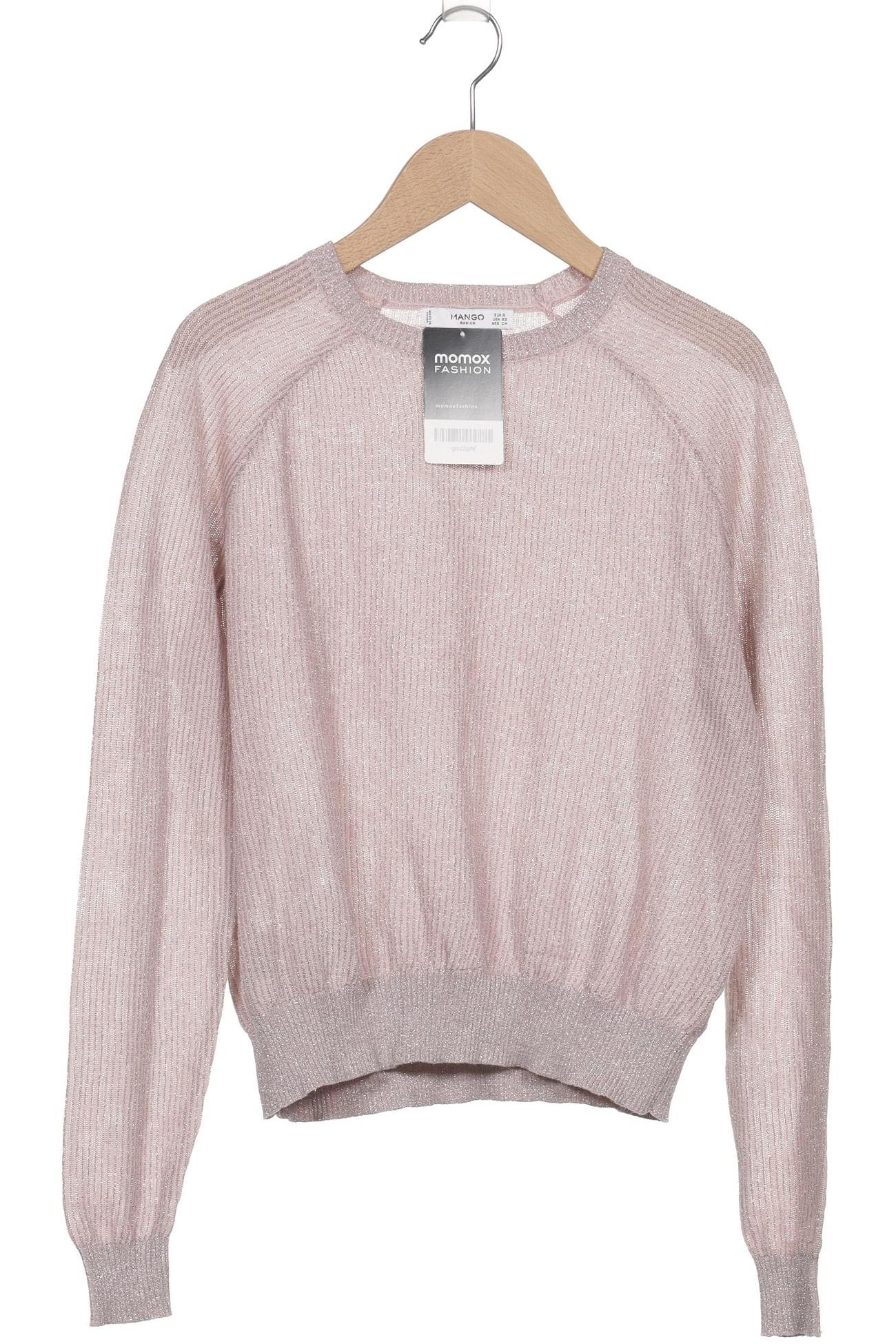 

Mango Damen Pullover, pink, Gr. 36