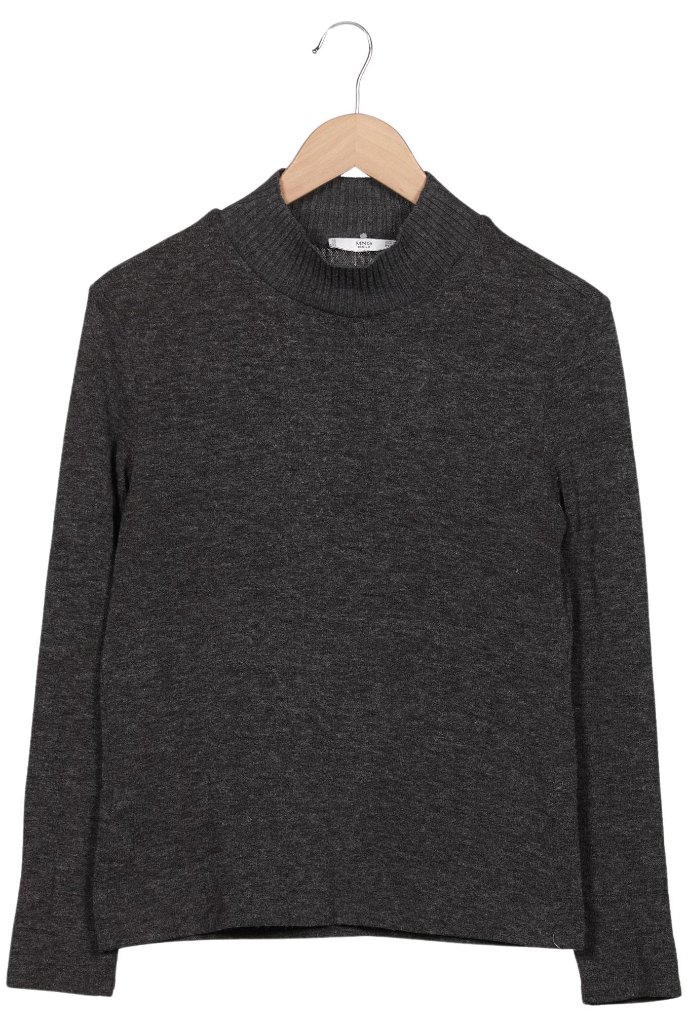 

Mango Damen Pullover, grau, Gr. 38