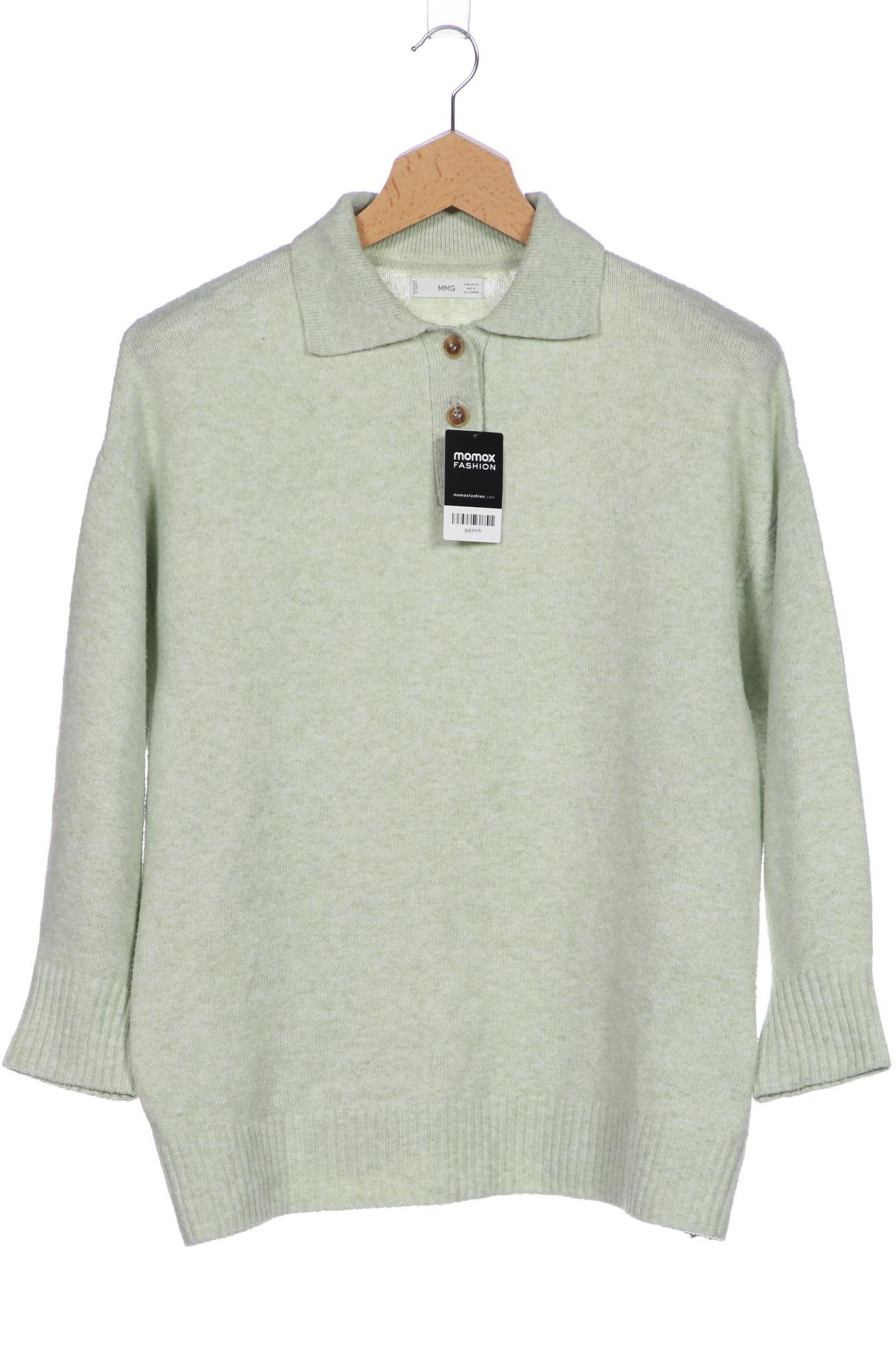 

Mango Damen Pullover, hellgrün, Gr. 38