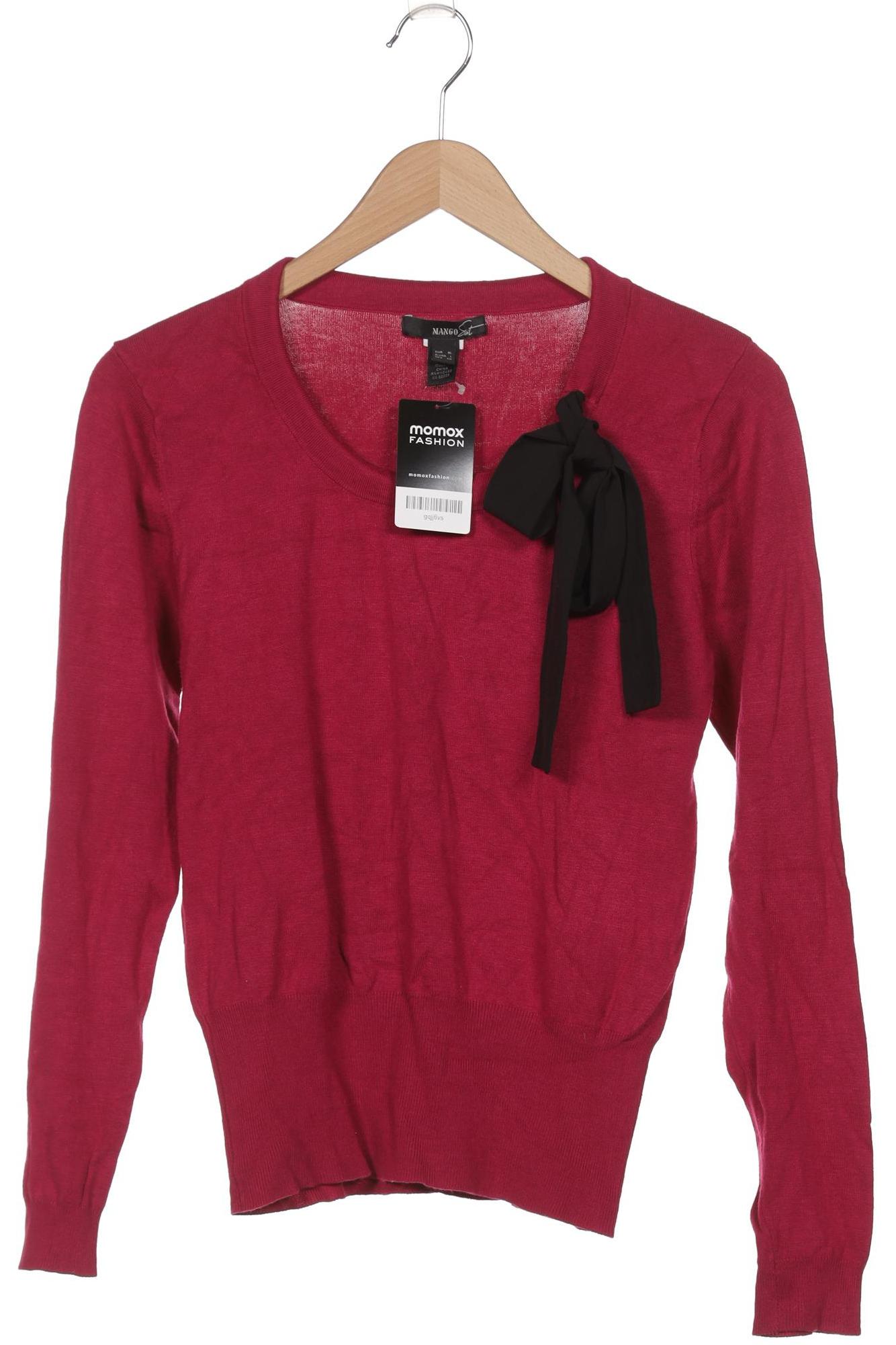 

Mango Damen Pullover, bordeaux, Gr. 44