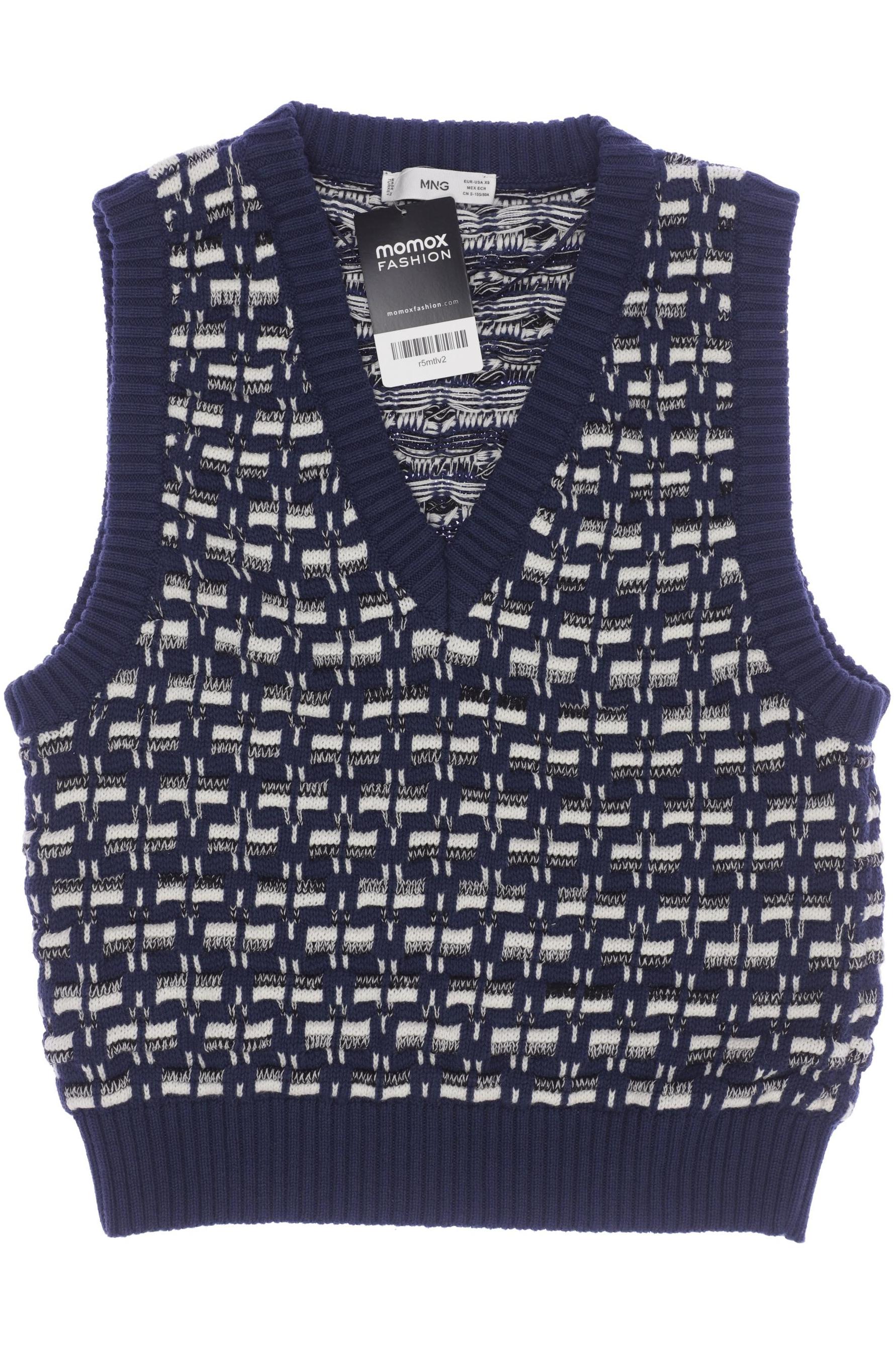 

Mango Damen Pullover, marineblau, Gr. 34