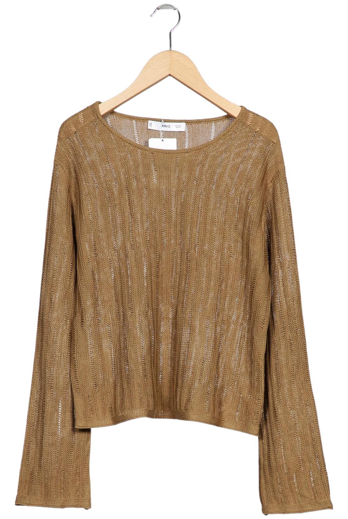 

Mango Damen Pullover, braun, Gr. 38