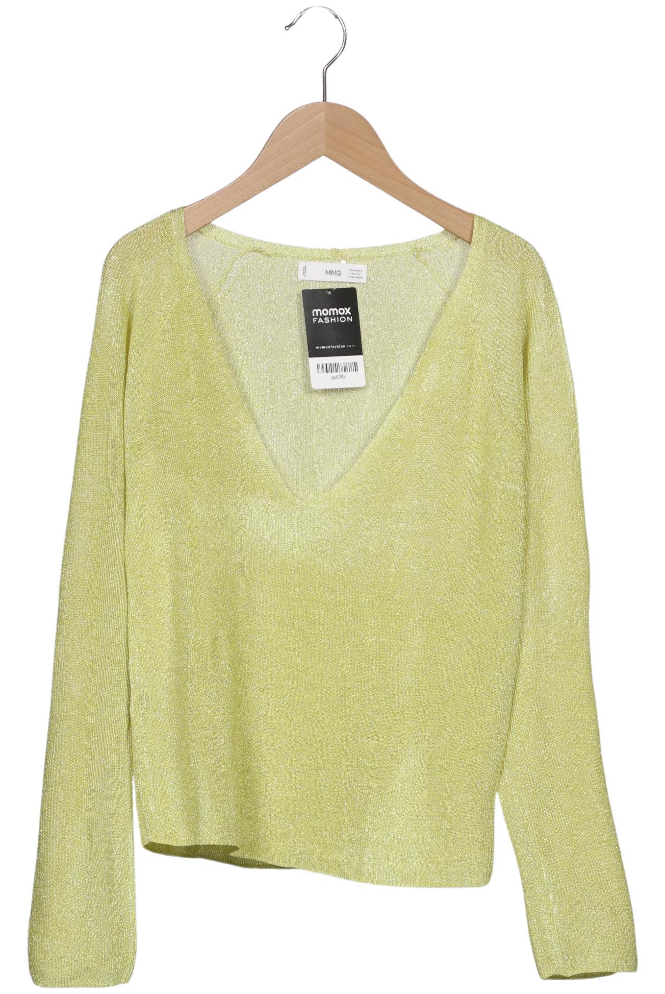 

Mango Damen Pullover, hellgrün, Gr. 36