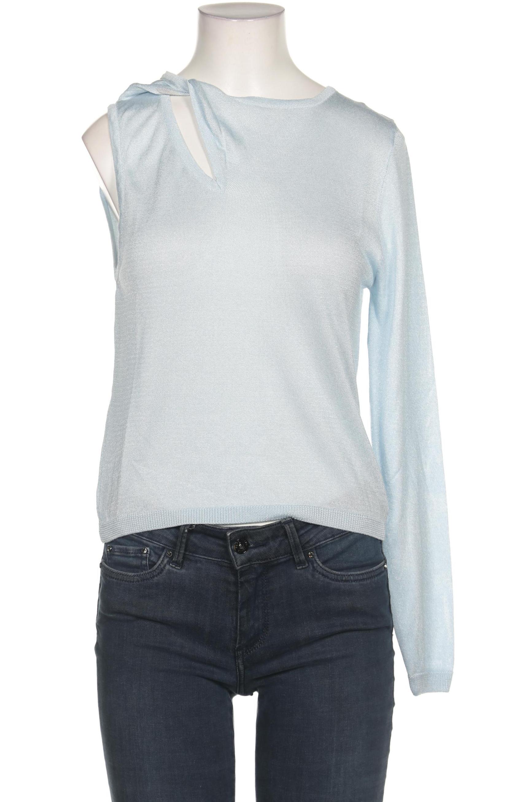 

Mango Damen Pullover, hellblau, Gr. 38