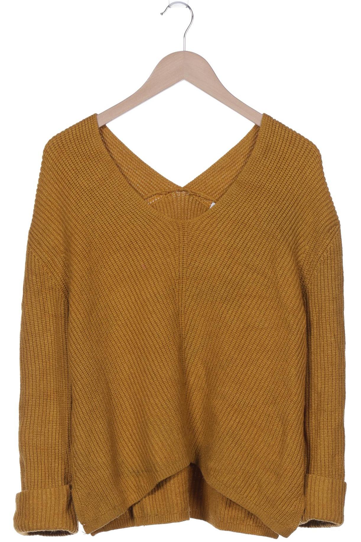 

Mango Damen Pullover, gelb, Gr. 38