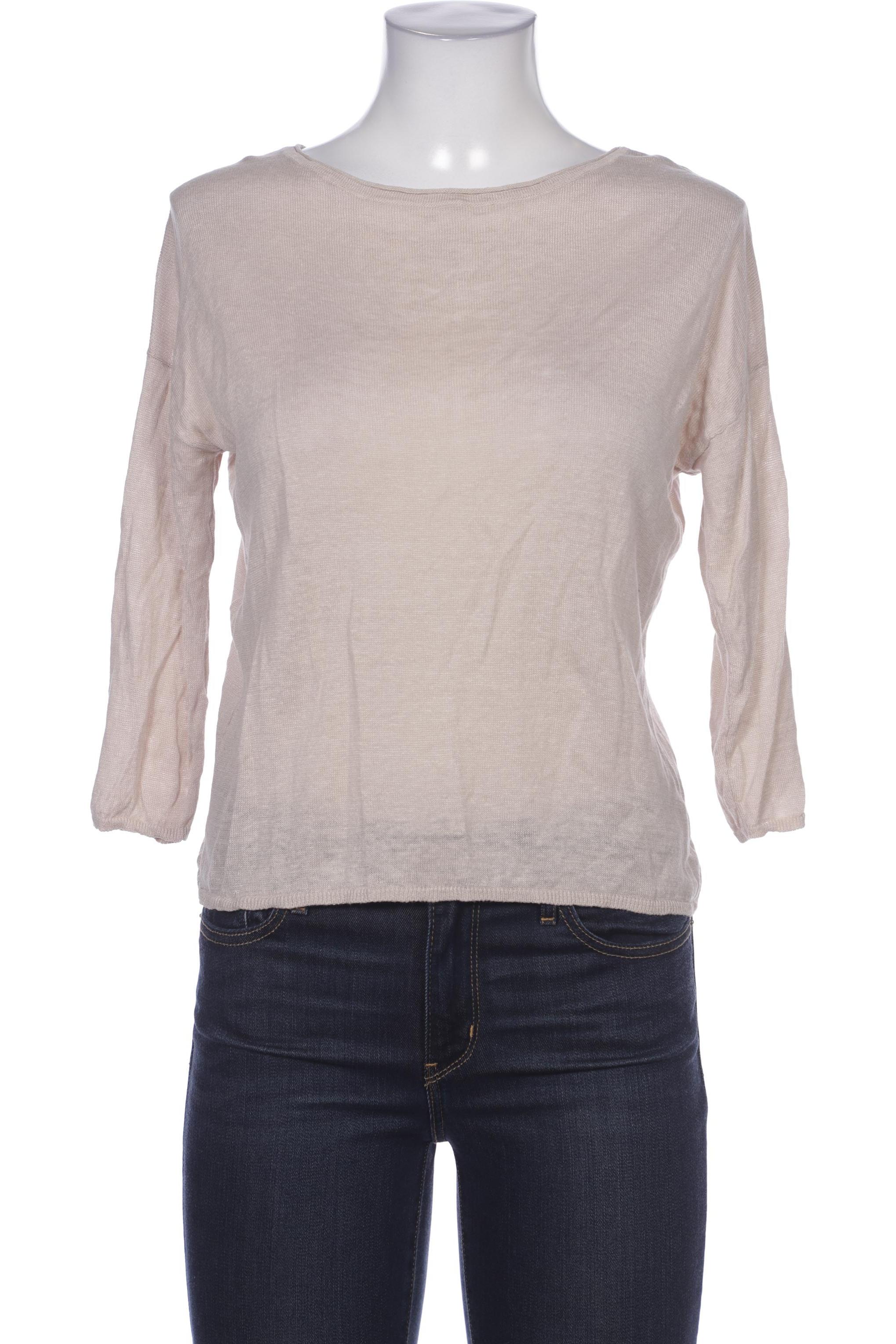 

Mango Damen Pullover, beige, Gr. 36