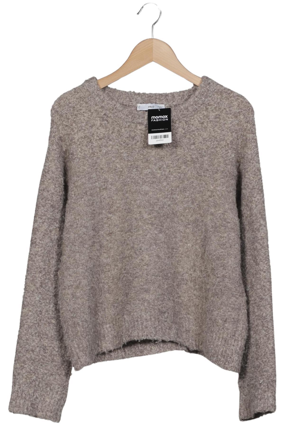 

Mango Damen Pullover, grau, Gr. 44