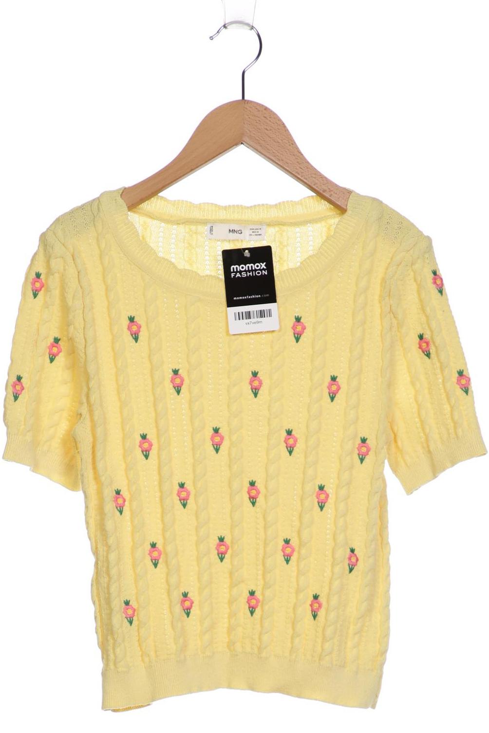 

Mango Damen Pullover, gelb, Gr. 38