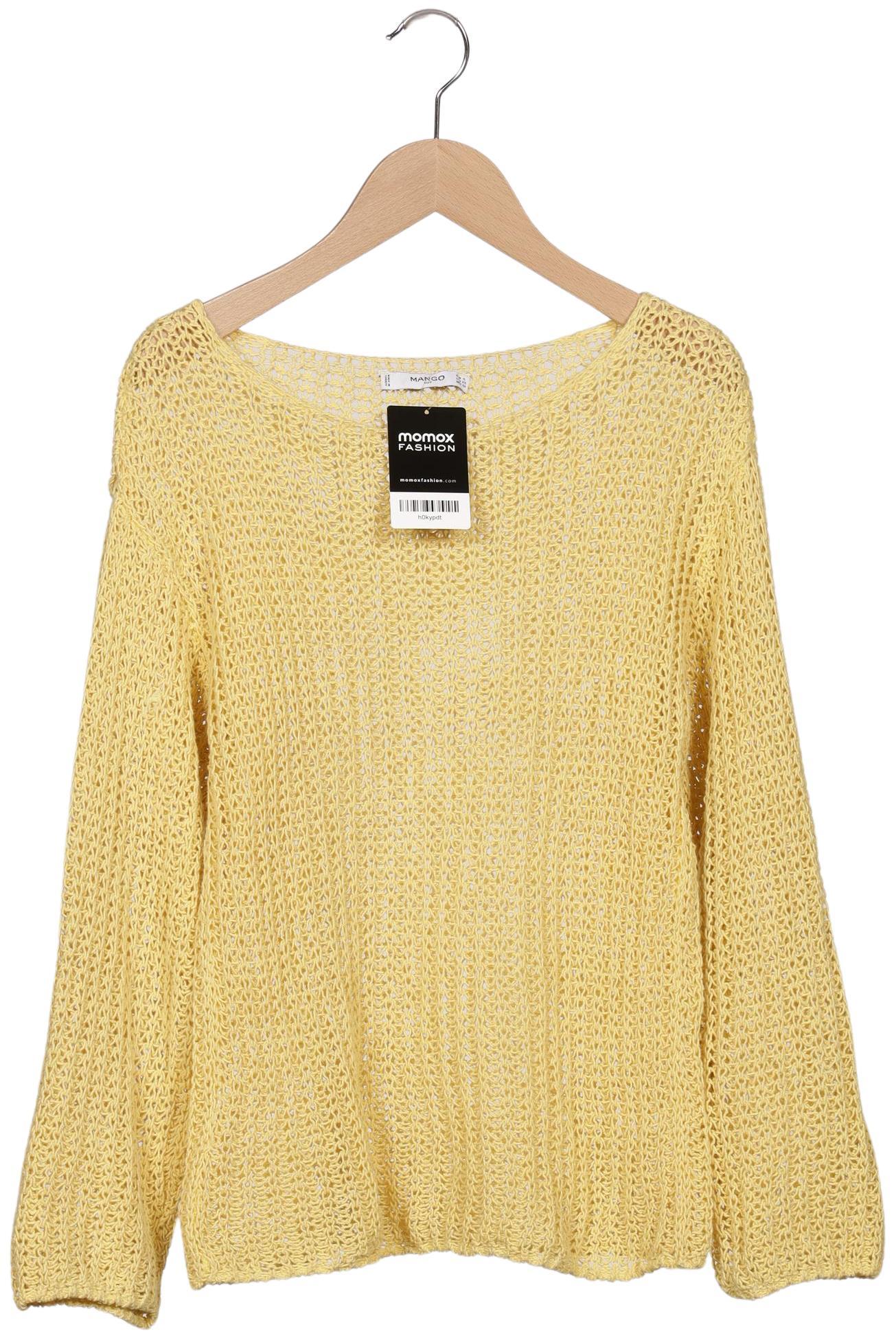 

Mango Damen Pullover, gelb, Gr. 36
