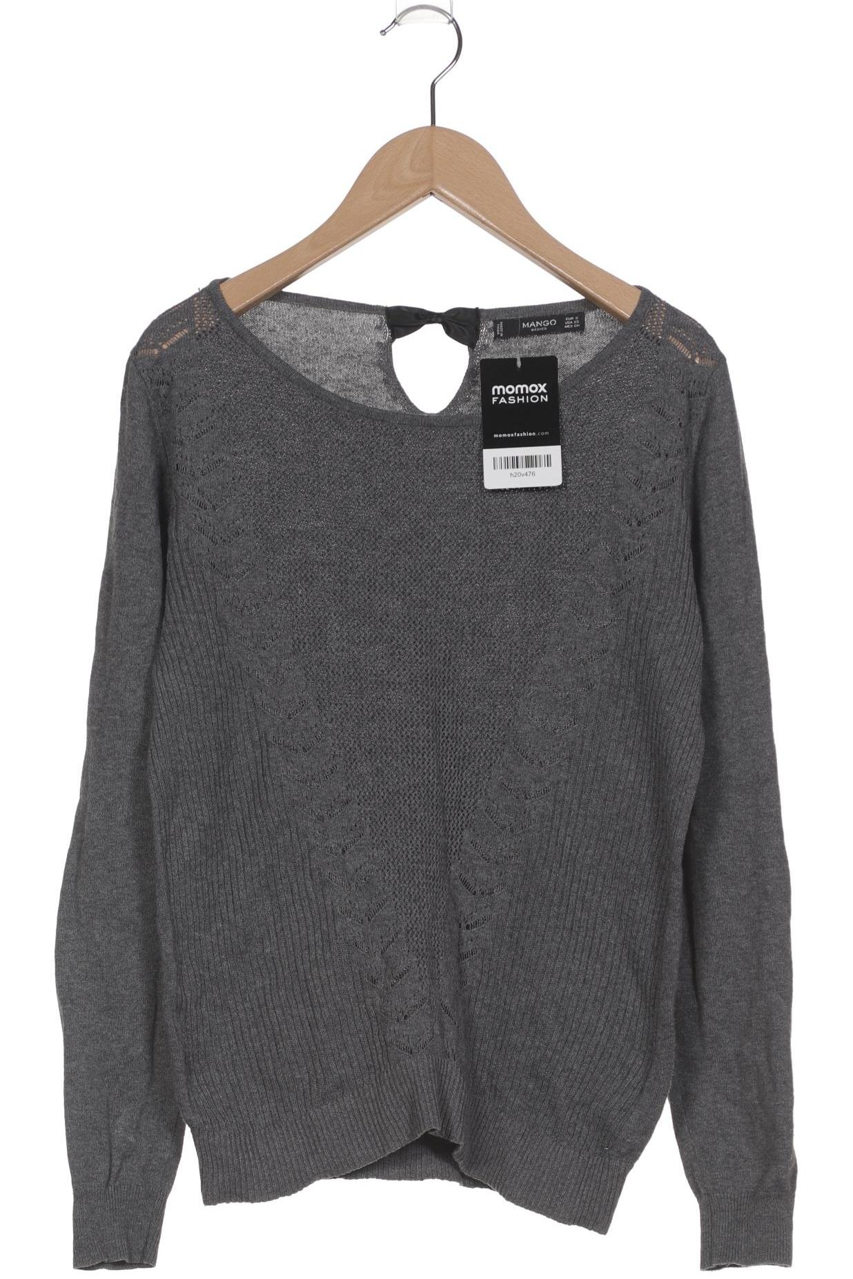 

Mango Damen Pullover, grau, Gr. 36