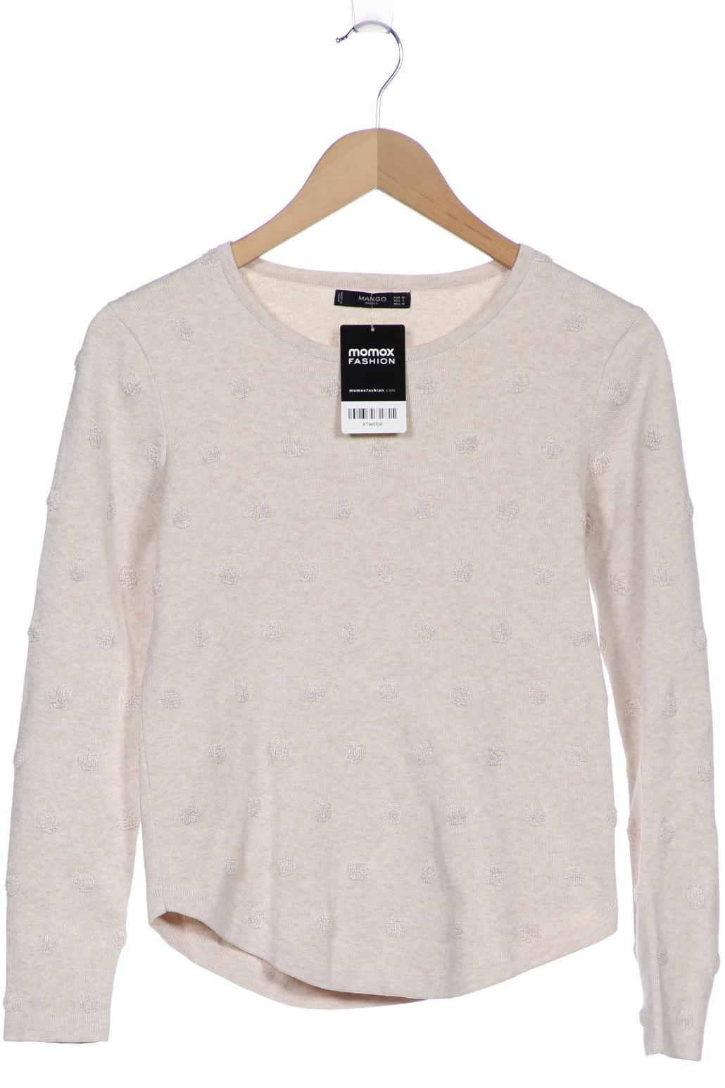 

Mango Damen Pullover, beige, Gr. 38