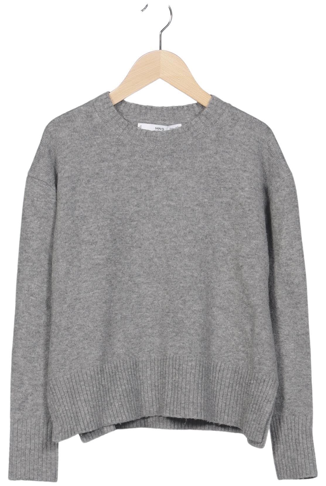 

Mango Damen Pullover, grau, Gr. 34