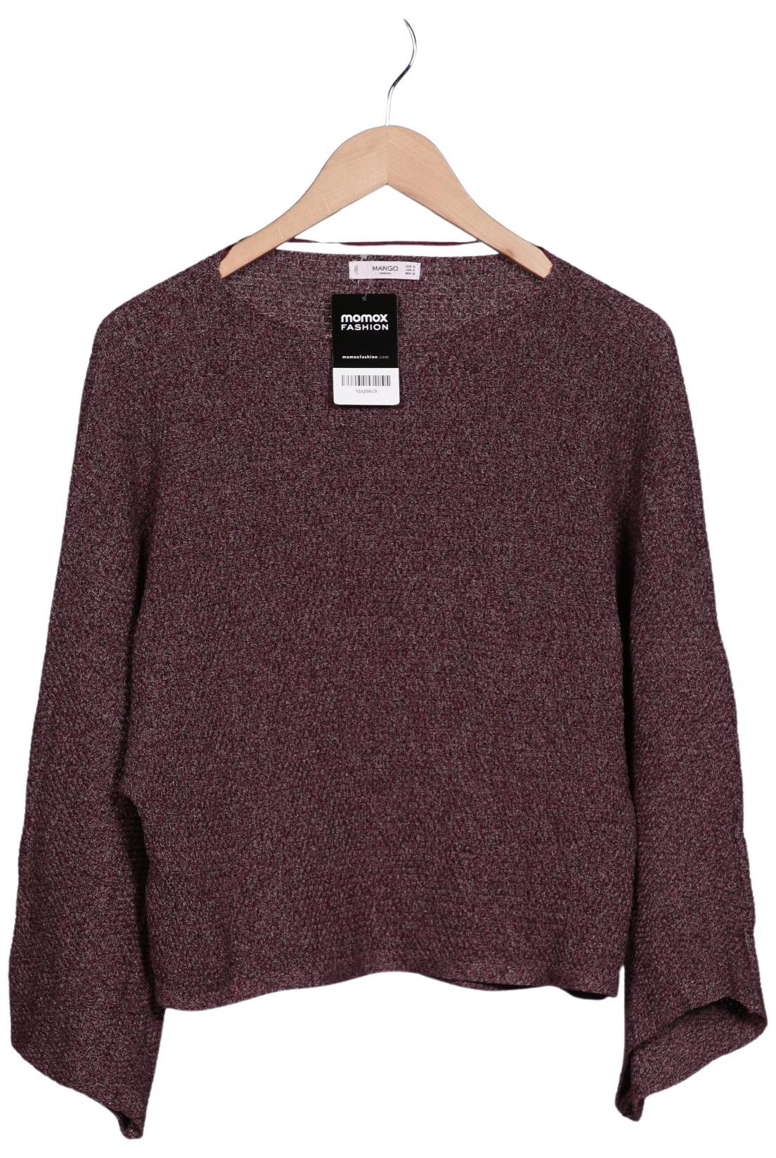 

Mango Damen Pullover, bordeaux, Gr. 38