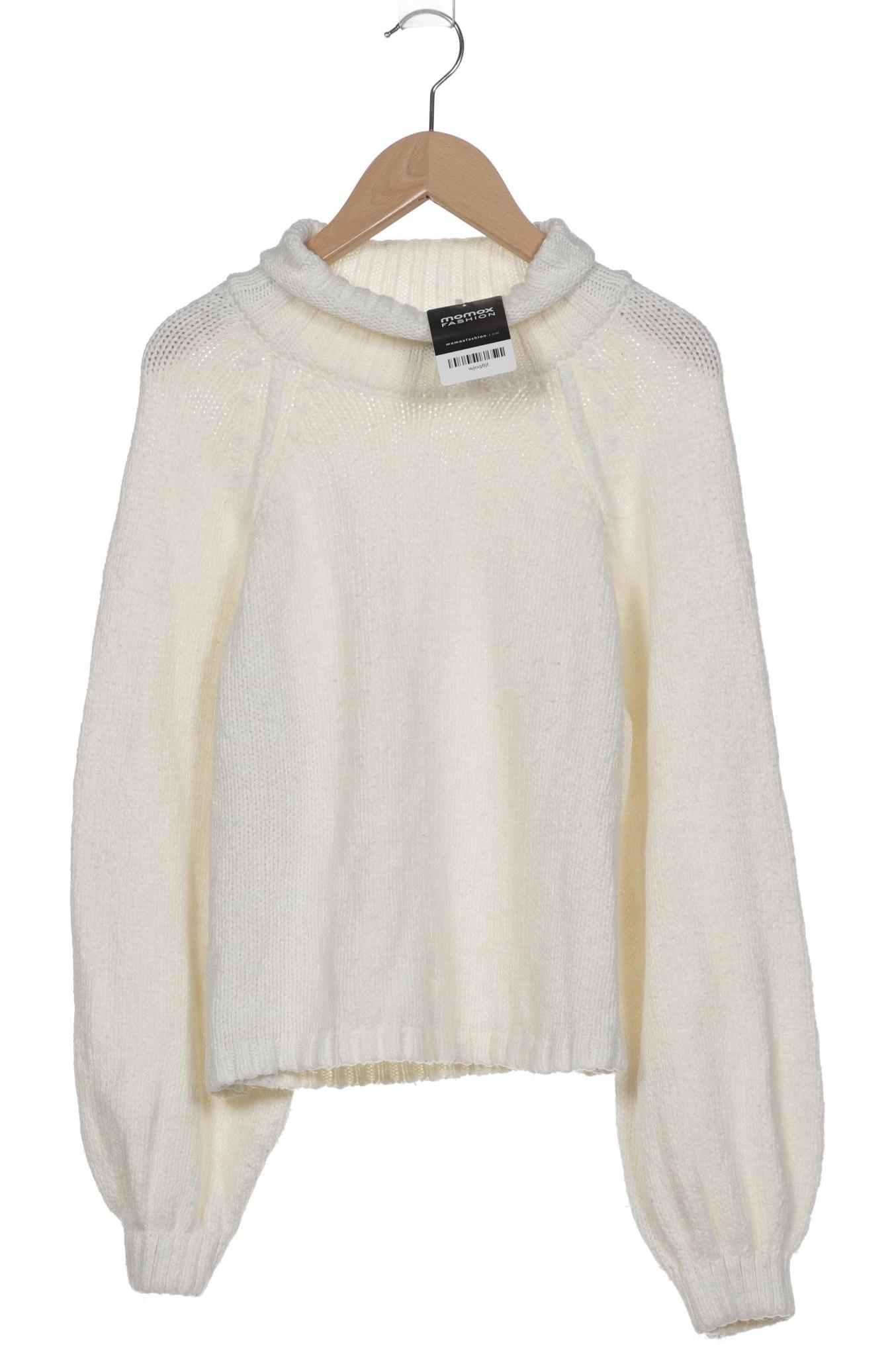 

Mango Damen Pullover, weiß, Gr. 36