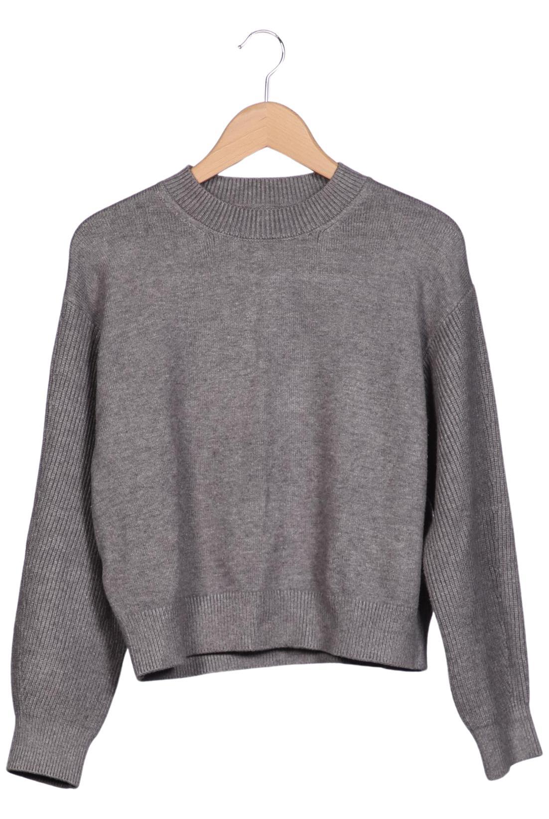 

Mango Damen Pullover, grau, Gr. 36