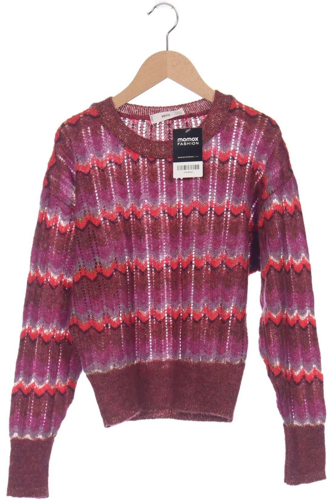 

Mango Damen Pullover, bordeaux, Gr. 38