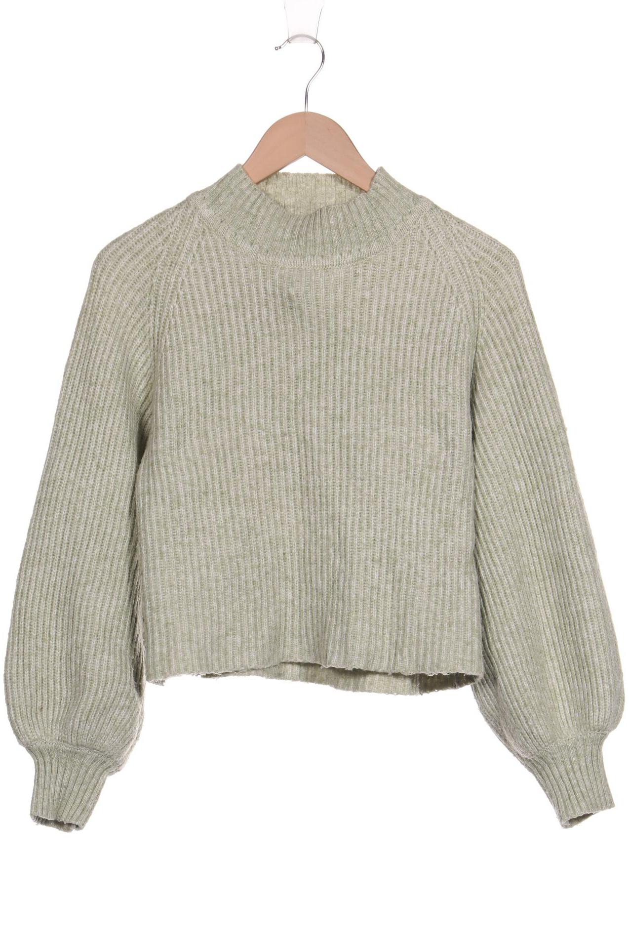 

Mango Damen Pullover, grün, Gr. 38