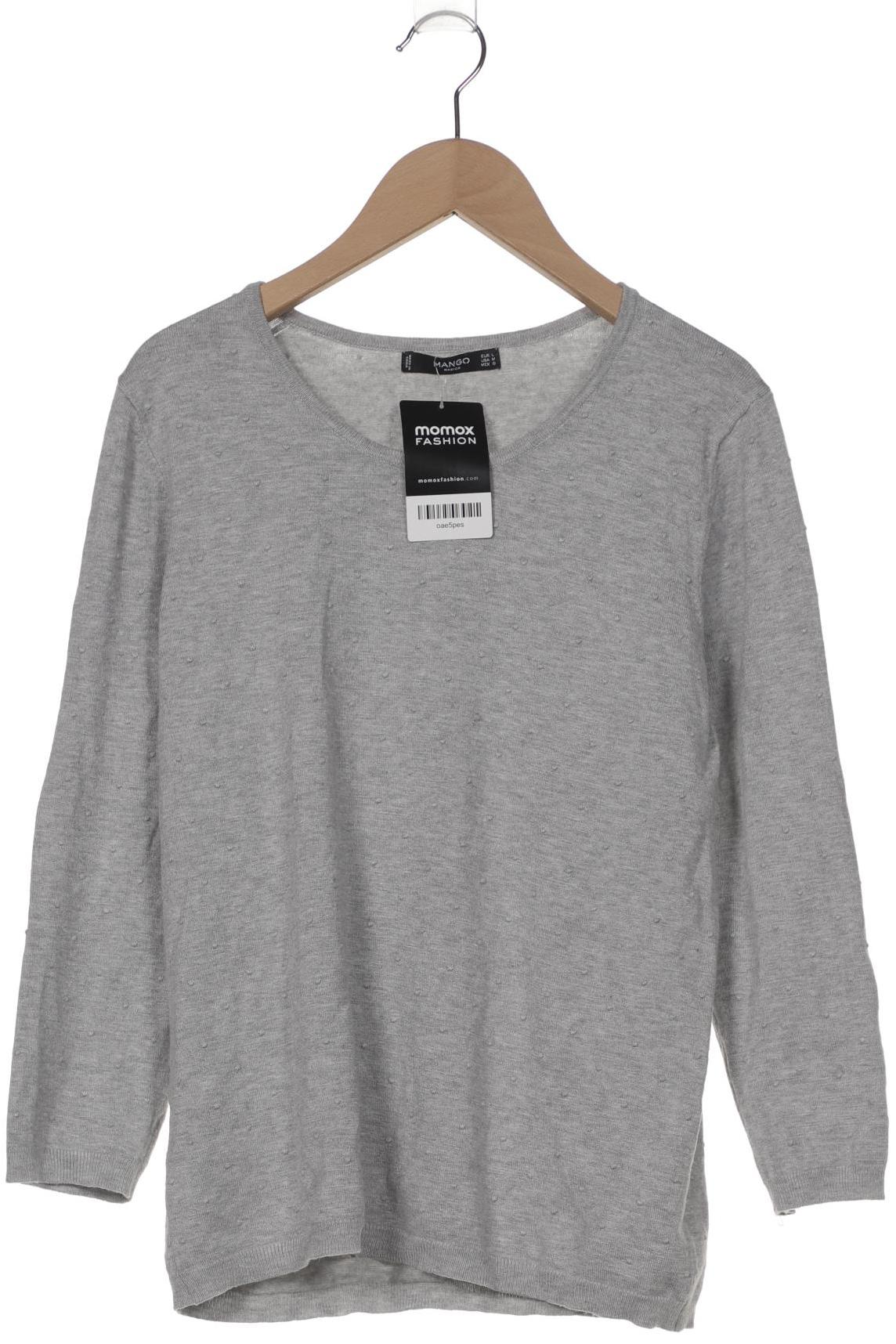 

Mango Damen Pullover, grau, Gr. 42