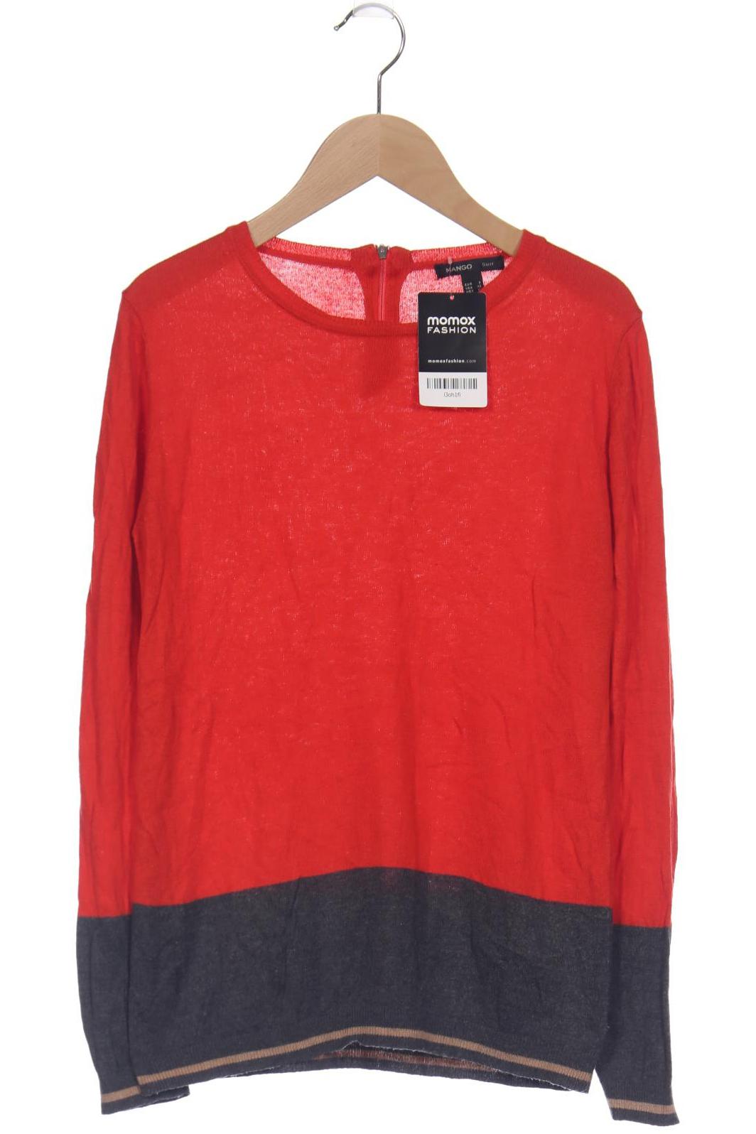 

Mango Damen Pullover, rot, Gr. 36