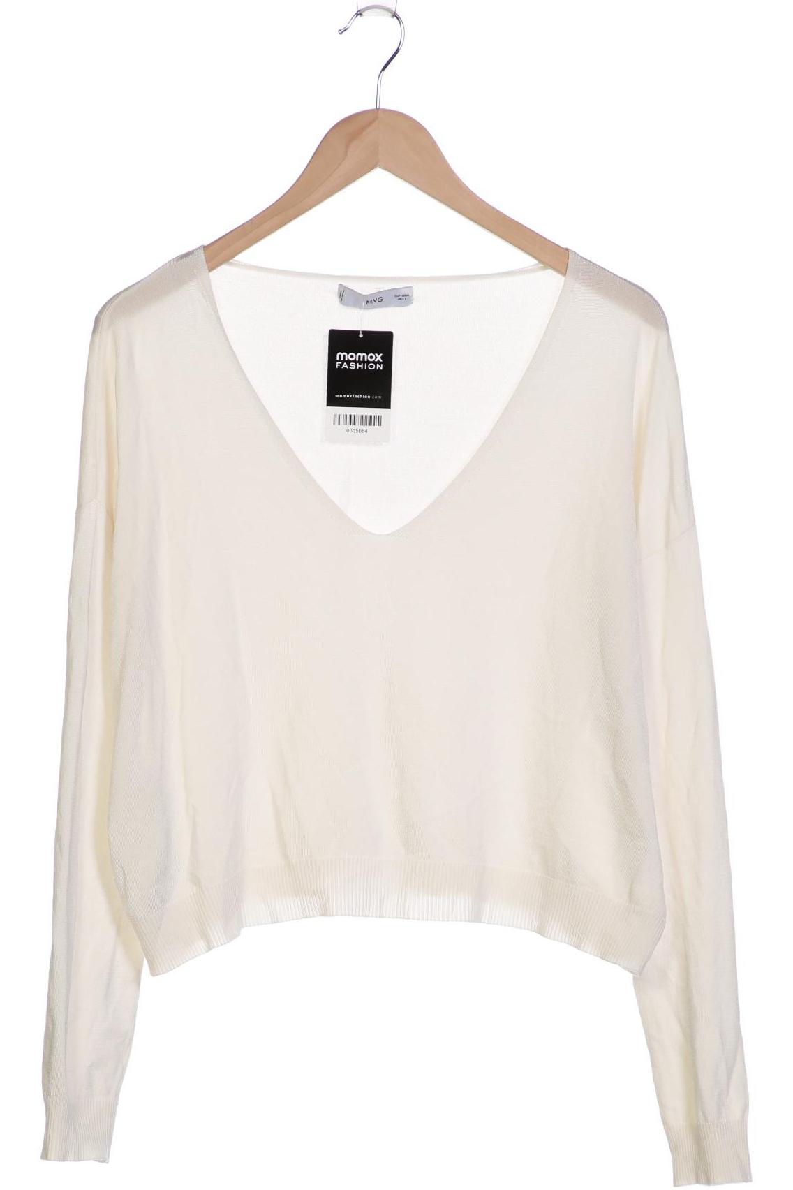 

Mango Damen Pullover, cremeweiß, Gr. 42