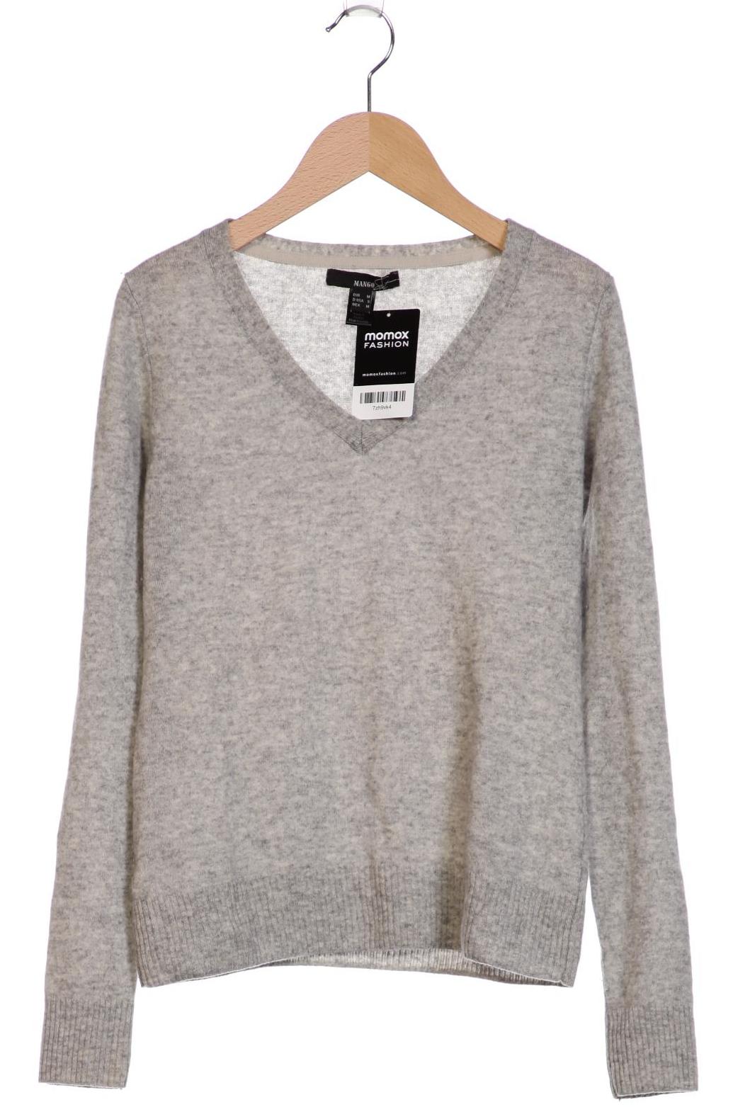 

Mango Damen Pullover, grau, Gr. 38
