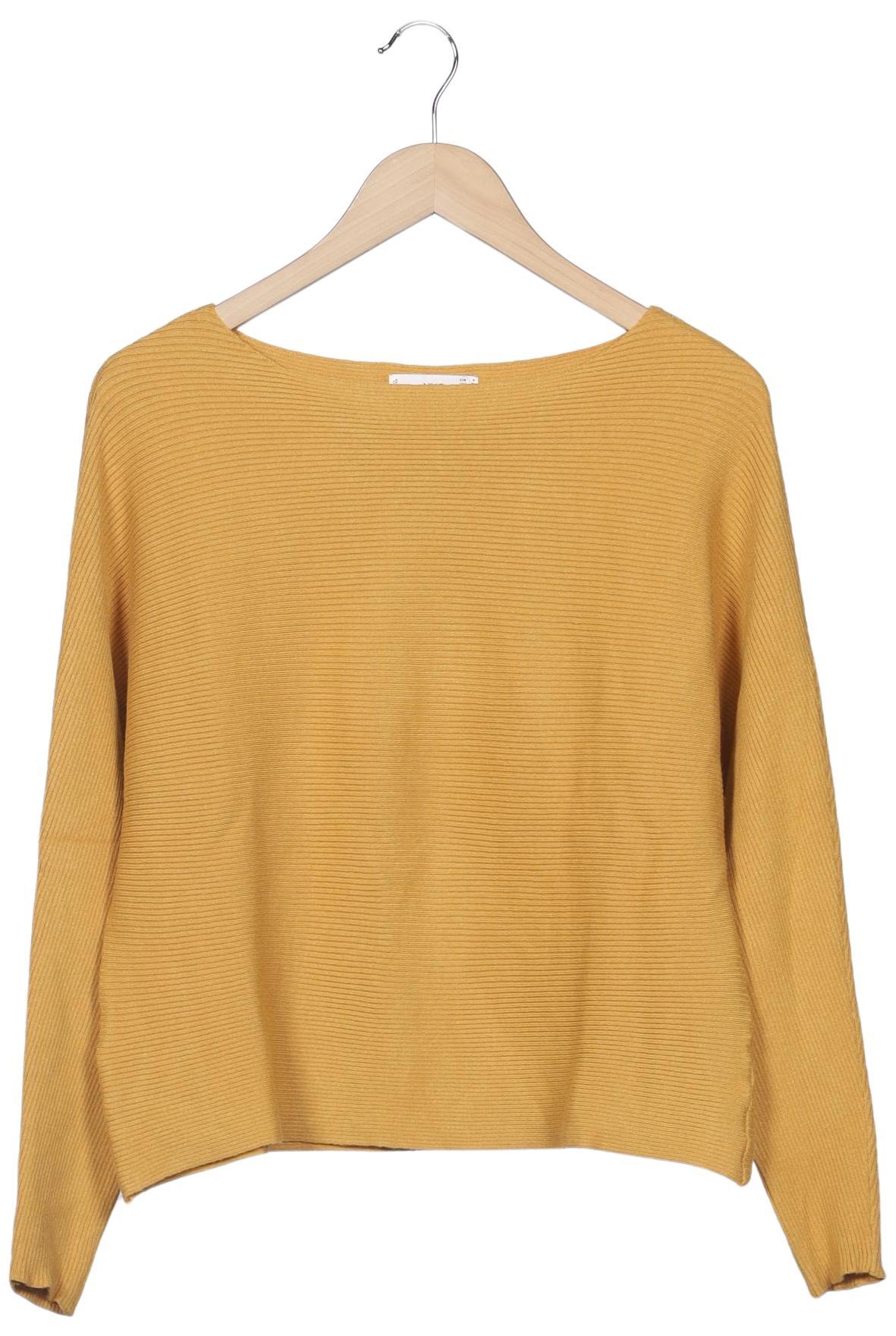 

Mango Damen Pullover, gelb, Gr. 36