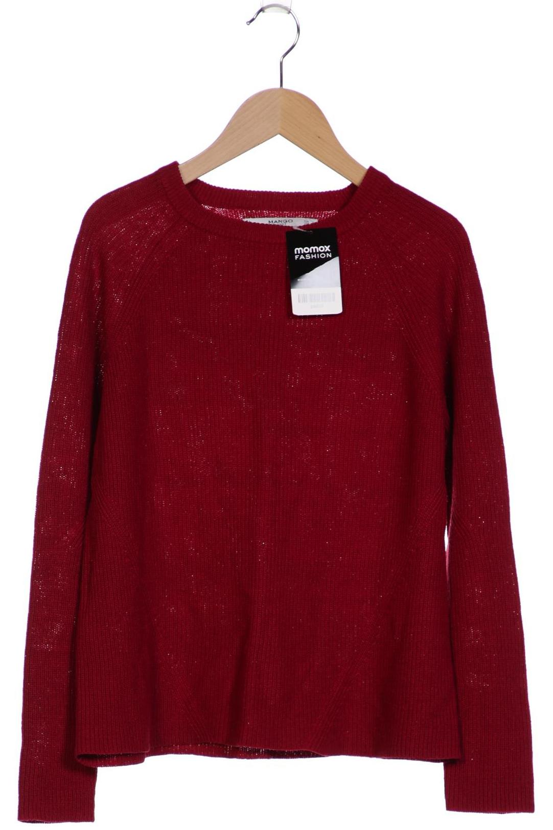 

Mango Damen Pullover, bordeaux, Gr. 36