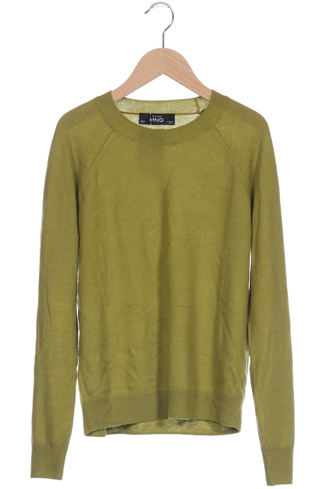 

Mango Damen Pullover, grün, Gr. 38