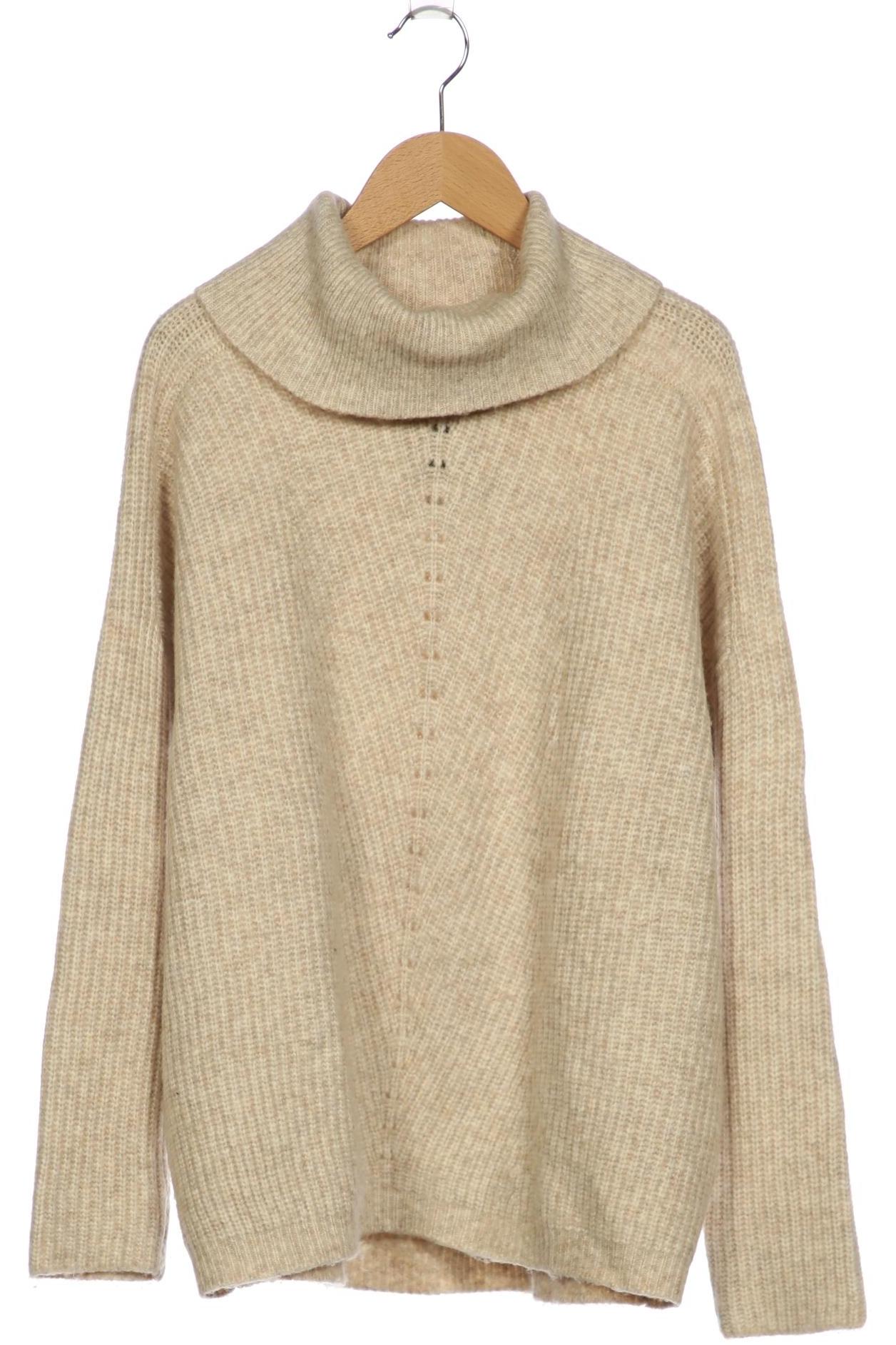 

Mango Damen Pullover, beige, Gr. 38