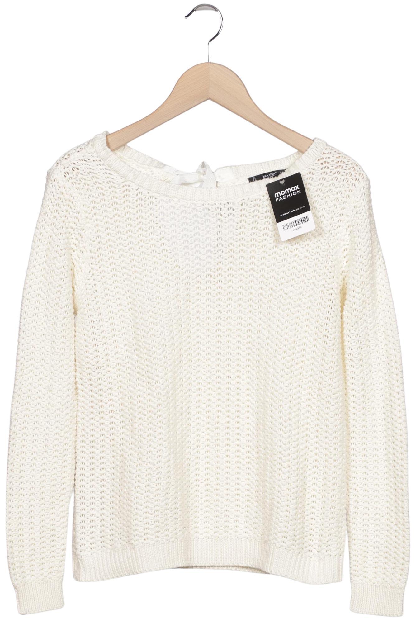 

Mango Damen Pullover, cremeweiß, Gr. 36