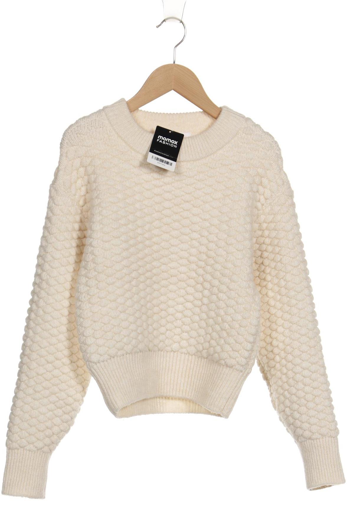 

Mango Damen Pullover, beige, Gr. 36