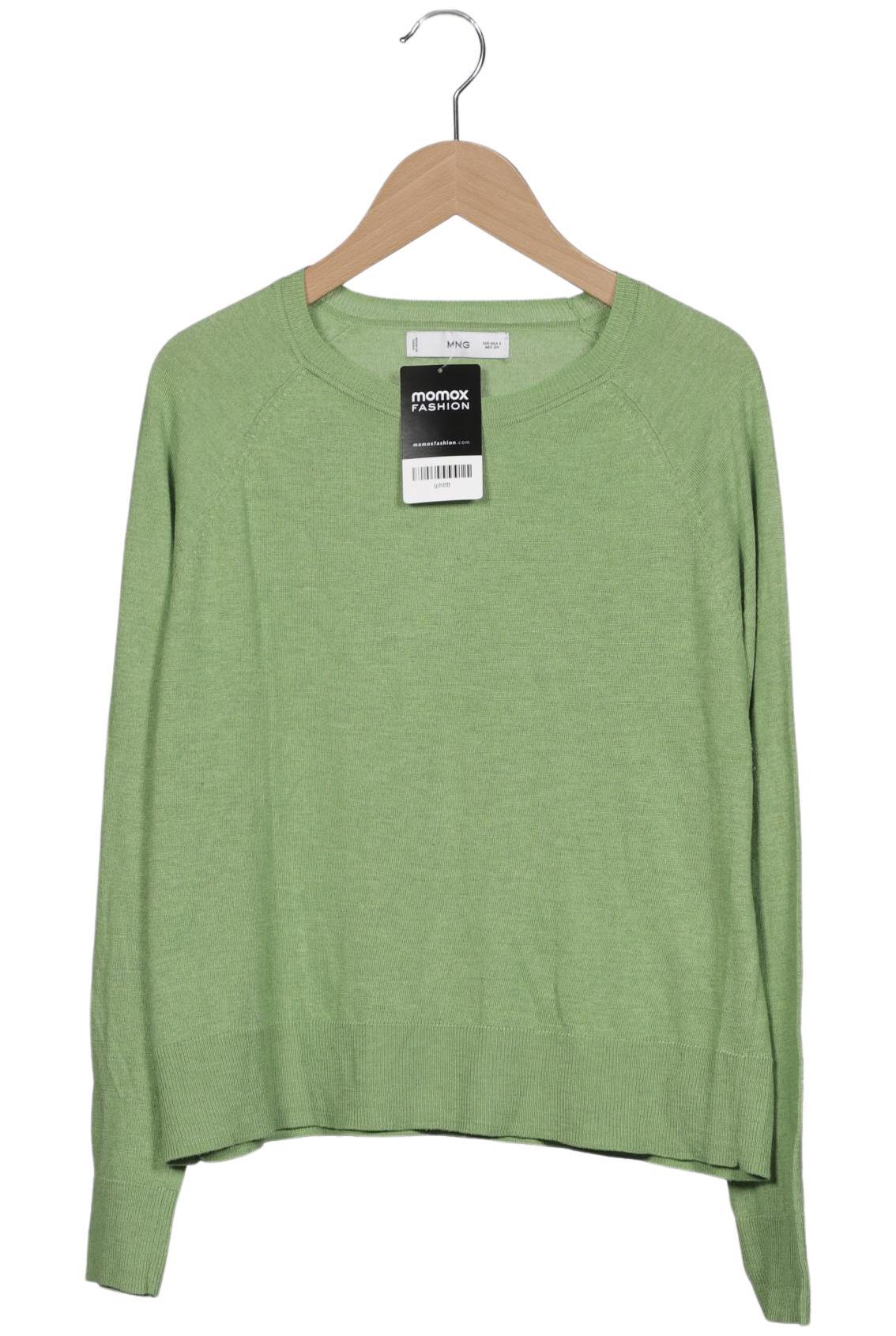 

Mango Damen Pullover, hellgrün, Gr. 36