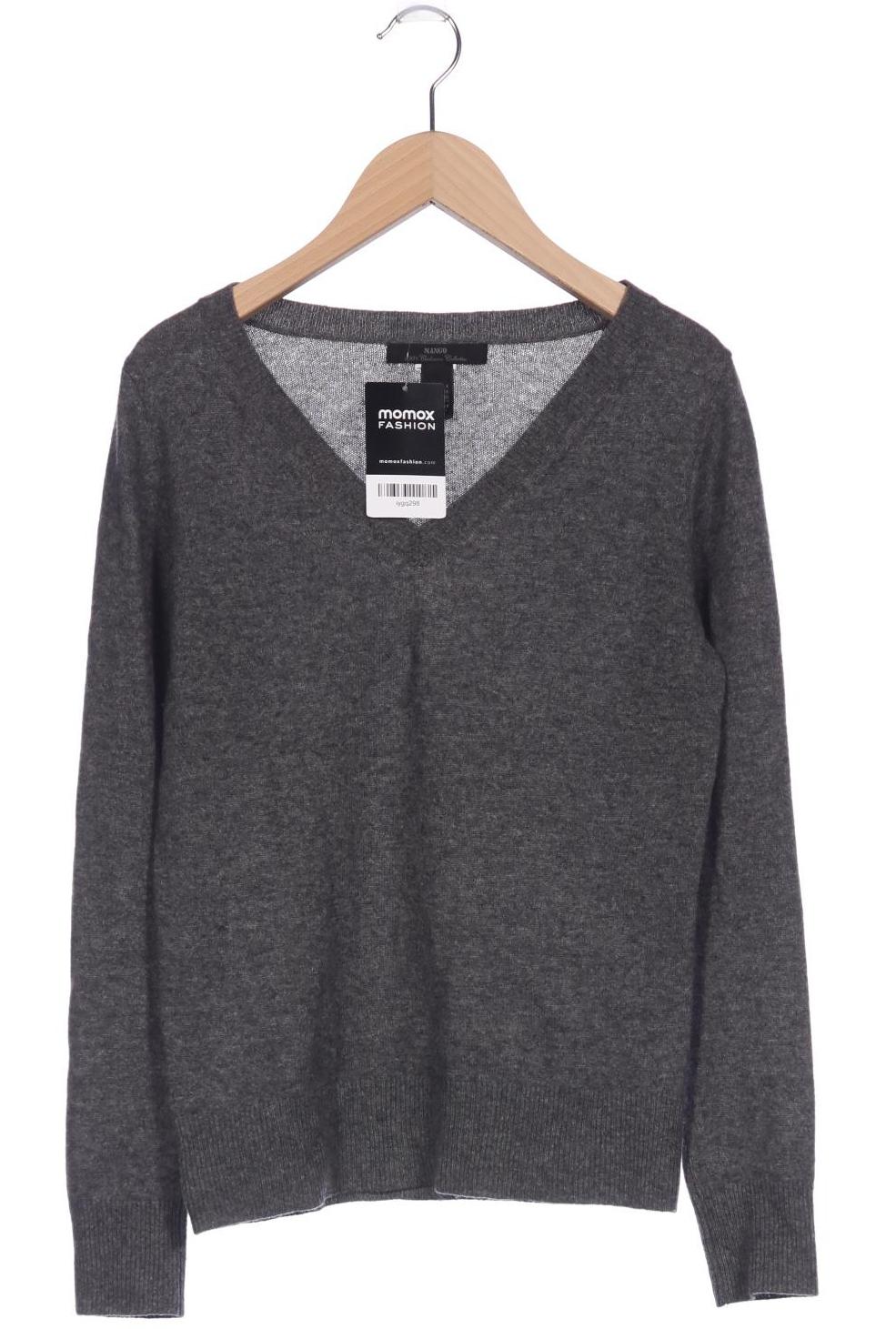 

Mango Damen Pullover, grau, Gr. 36