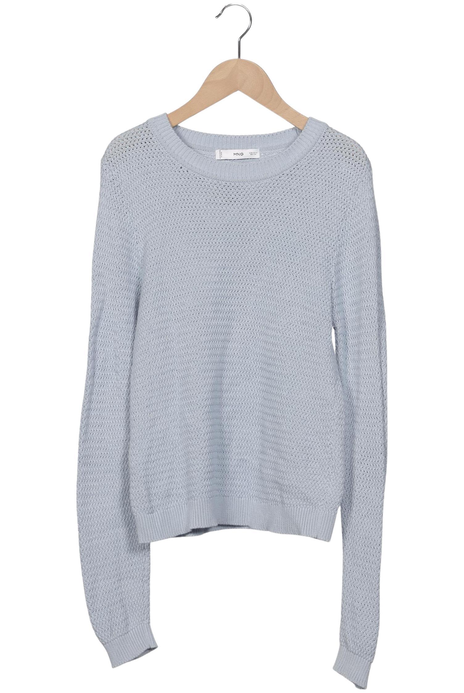 

Mango Damen Pullover, hellblau, Gr. 36