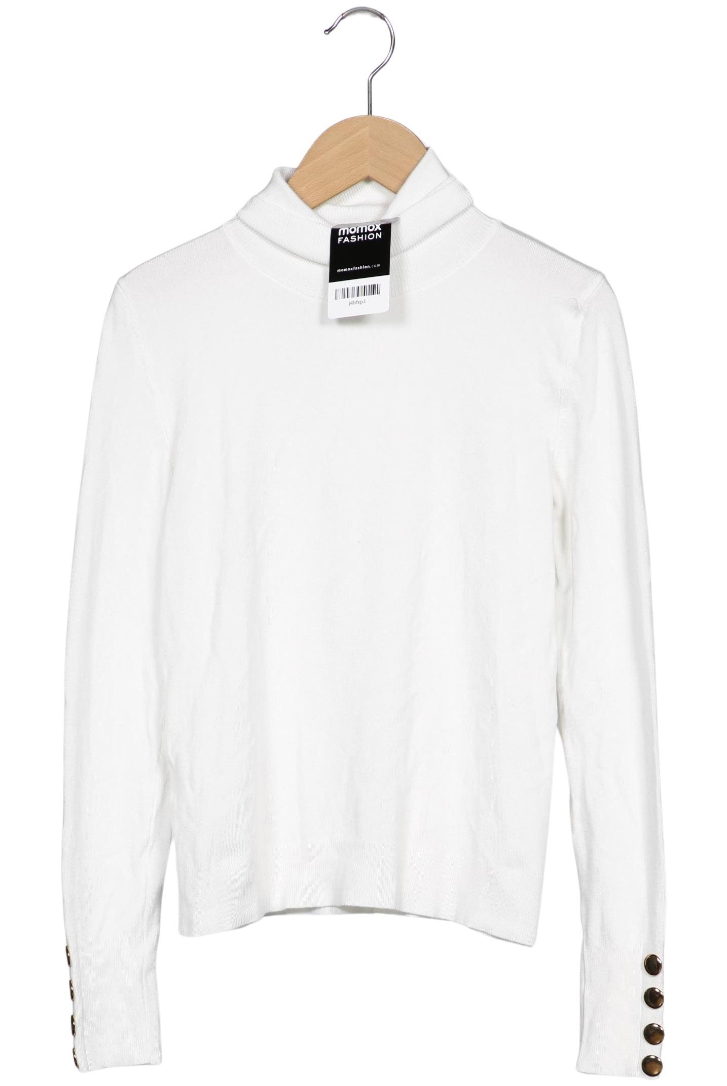 

Mango Damen Pullover, weiß, Gr. 36