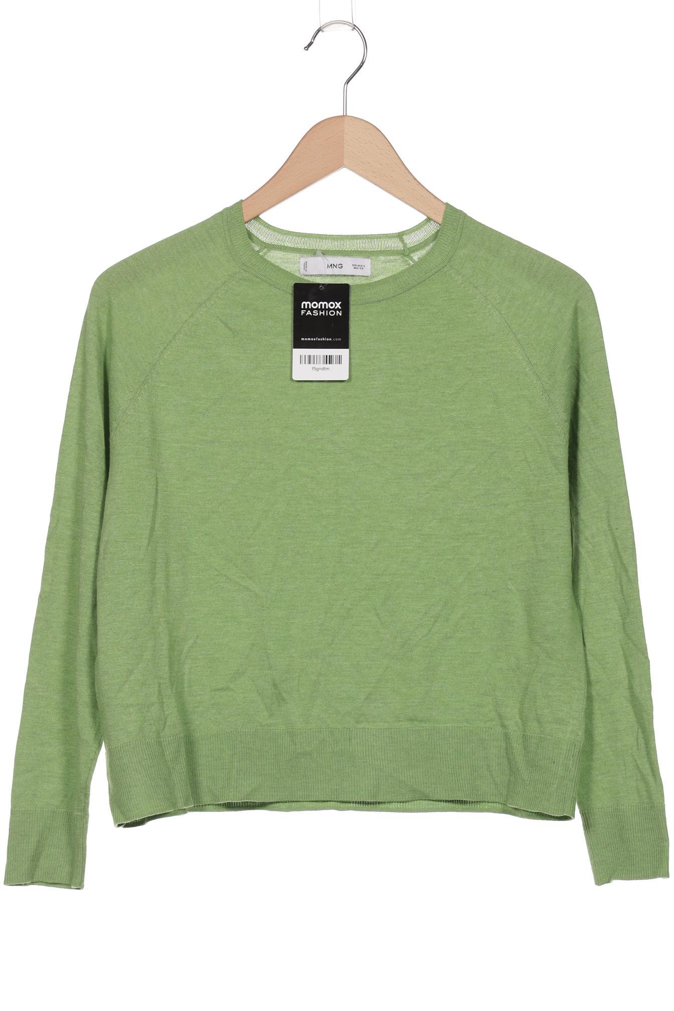 

Mango Damen Pullover, grün, Gr. 36