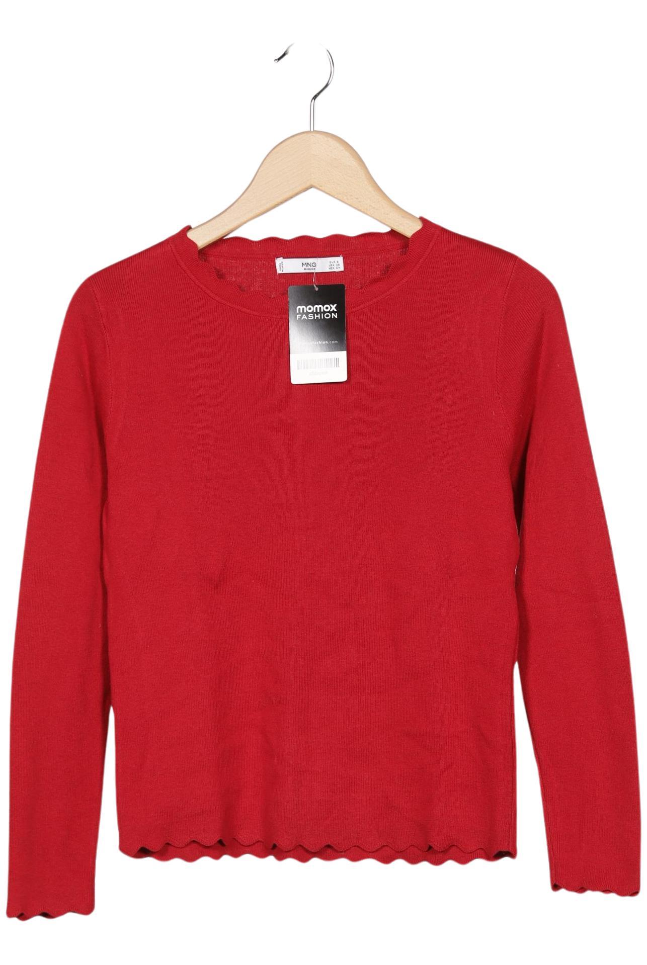 

Mango Damen Pullover, rot, Gr. 36