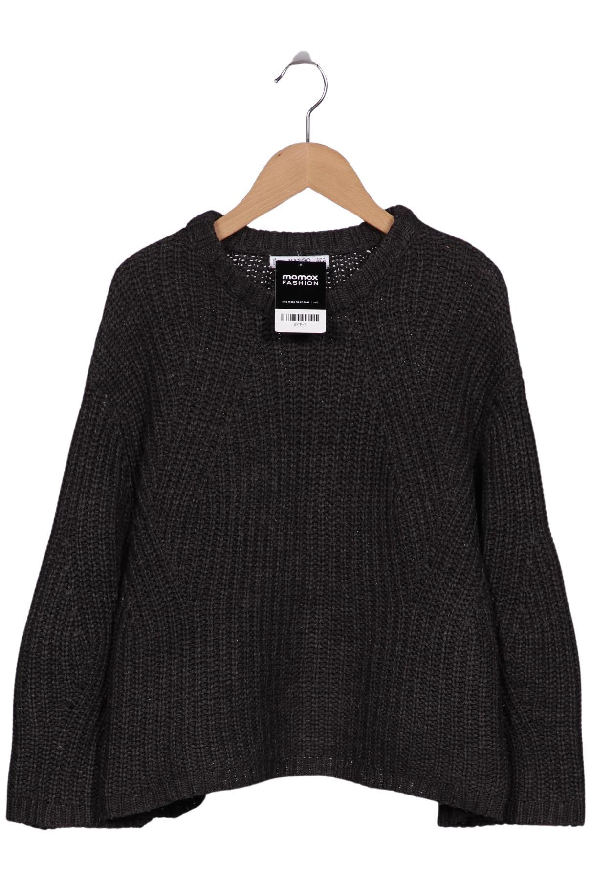 

Mango Damen Pullover, grau, Gr. 36