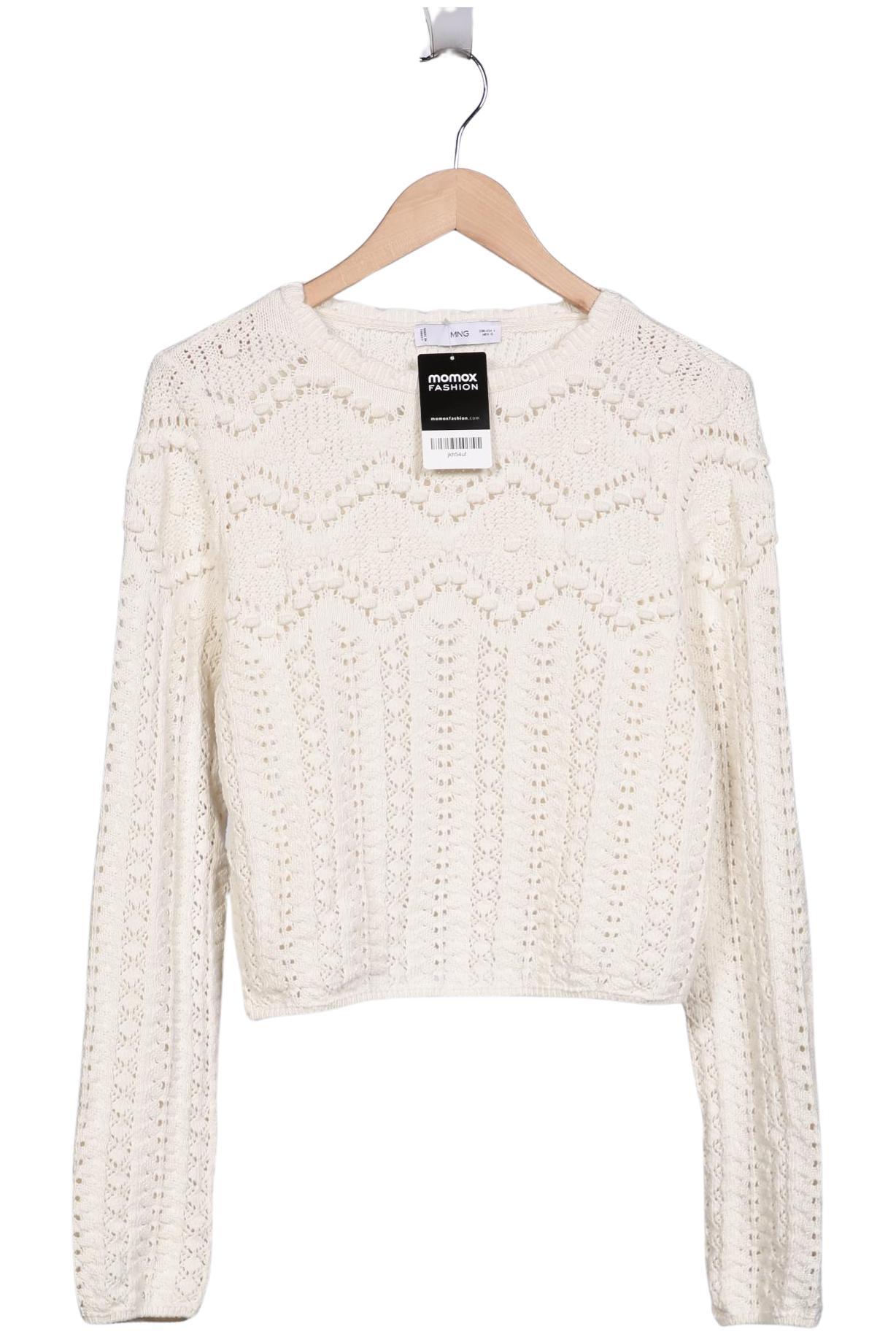 

Mango Damen Pullover, cremeweiß, Gr. 42