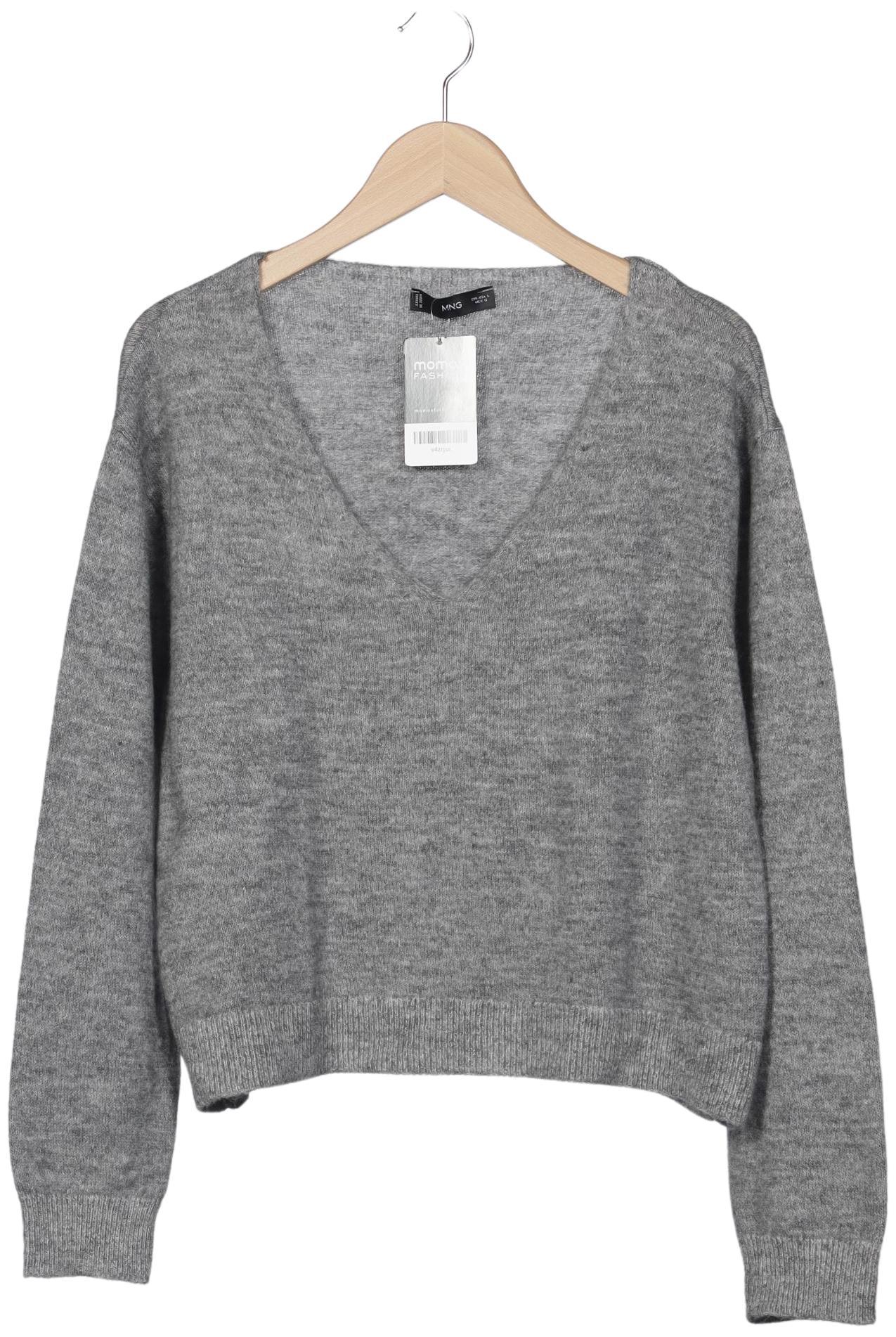 

Mango Damen Pullover, grau, Gr. 42