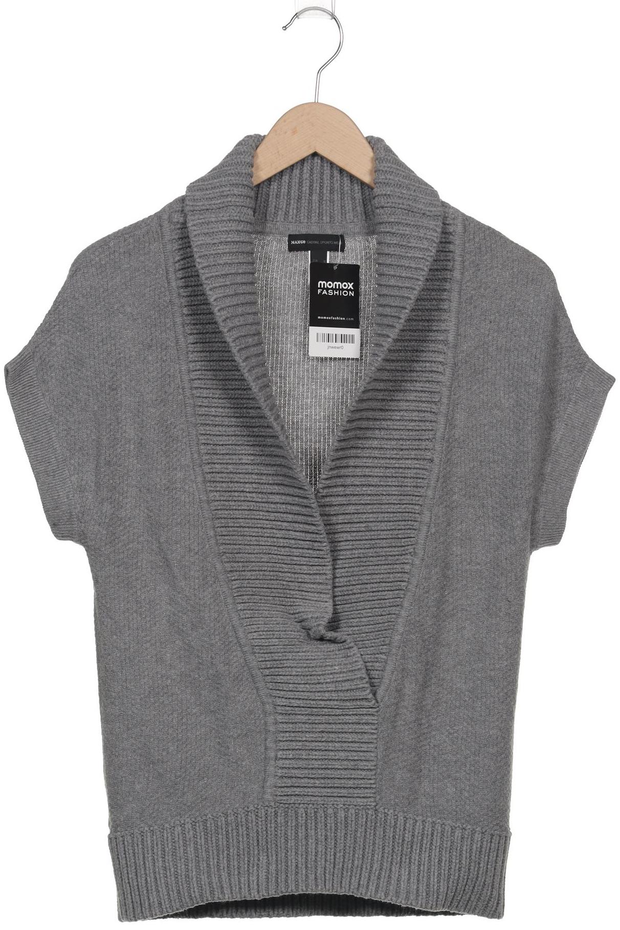 

Mango Damen Pullover, grau, Gr. 38