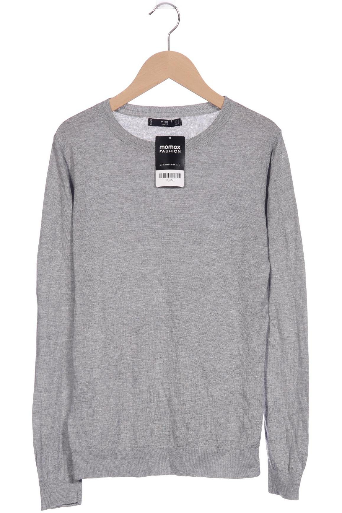 

Mango Damen Pullover, grau, Gr. 38