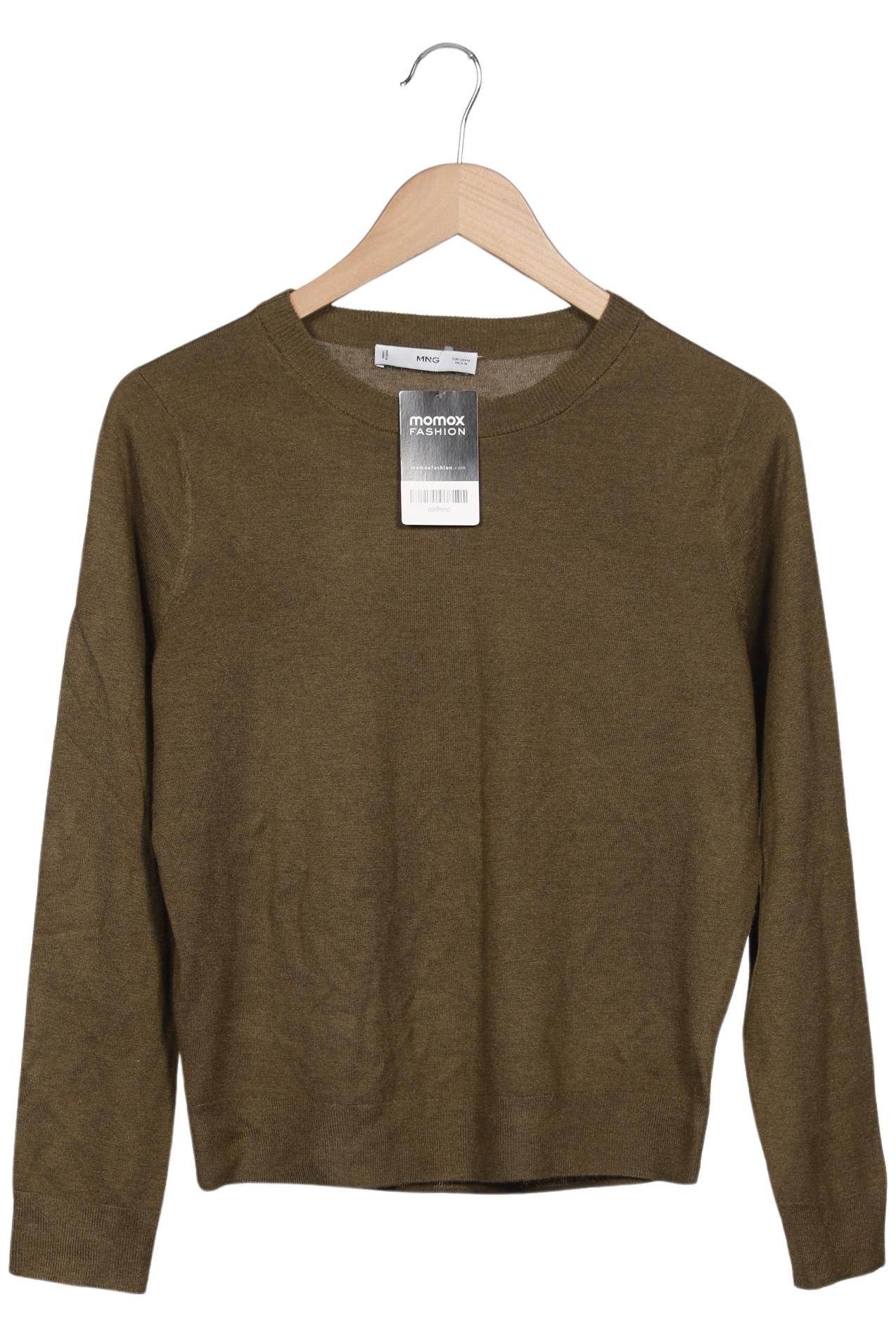 

Mango Damen Pullover, grün, Gr. 38