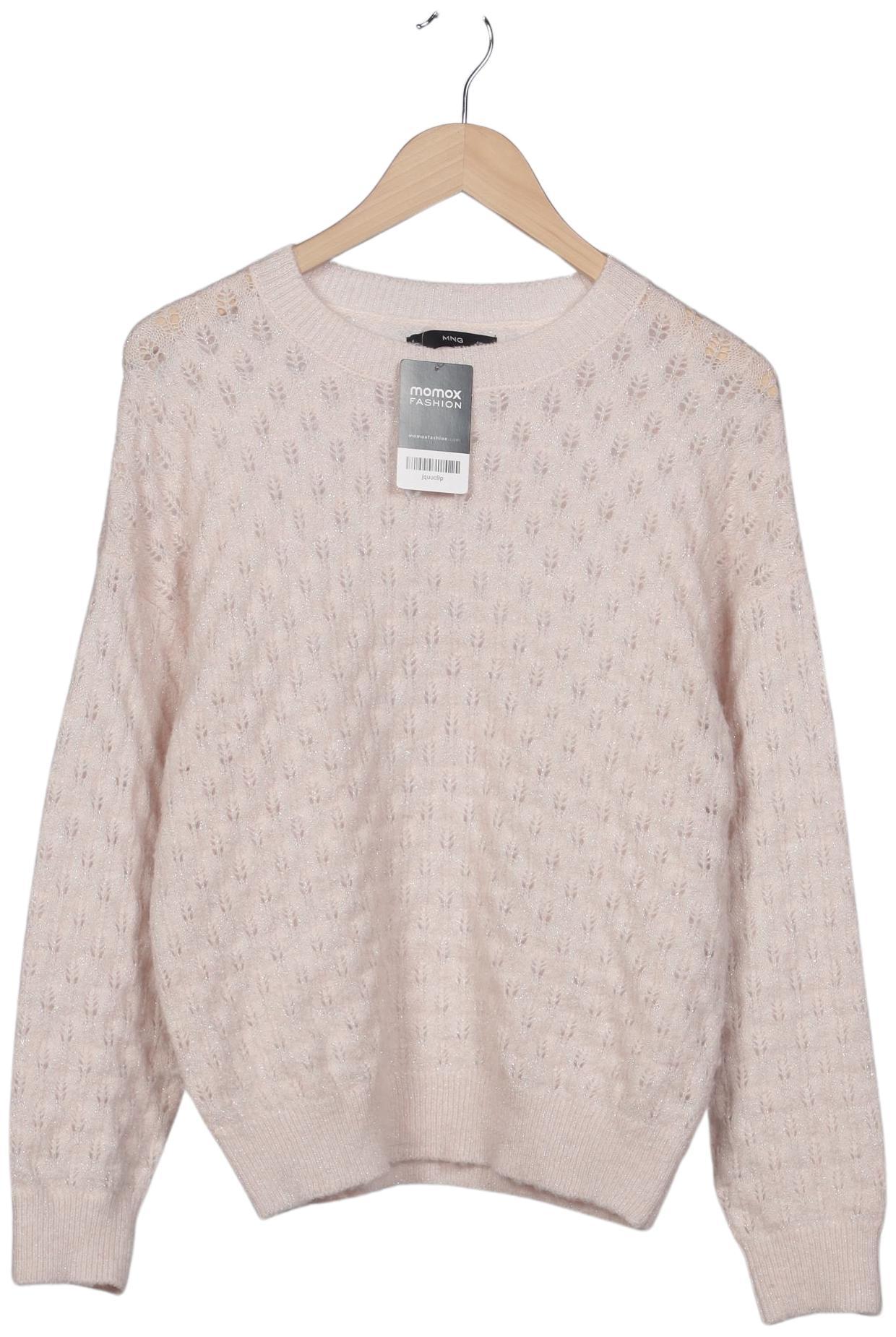 

Mango Damen Pullover, beige, Gr. 38
